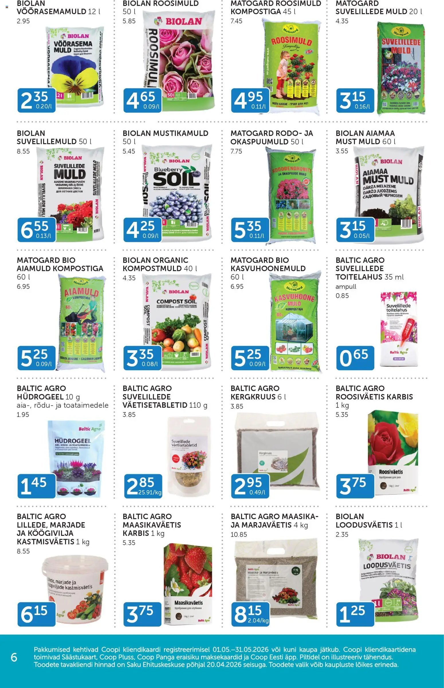 Coop Ehituskeskuse mai kliendileht