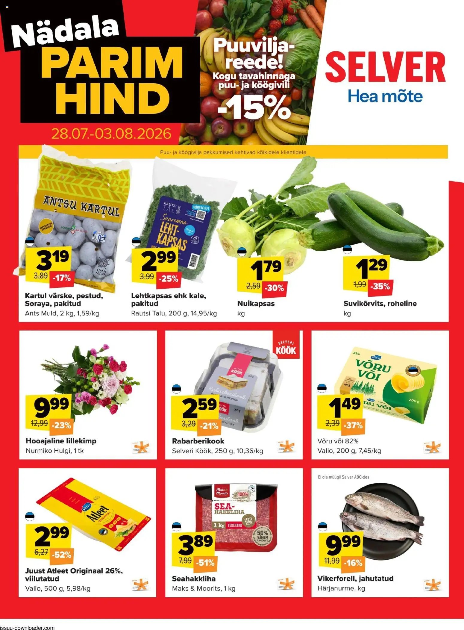 Selver Nädala parim hind