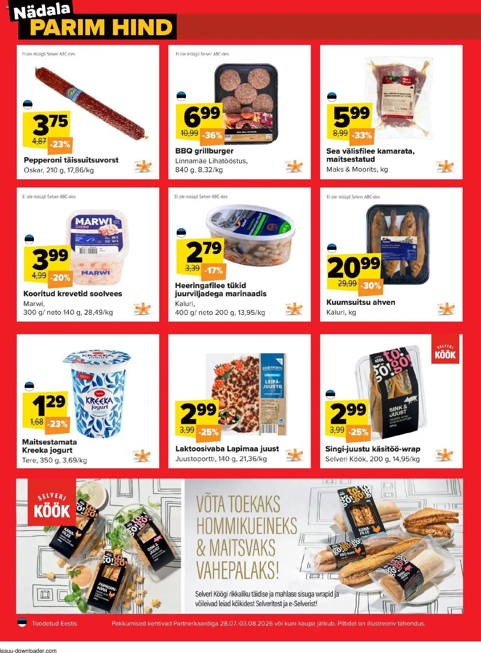 Selver Nädala parim hind