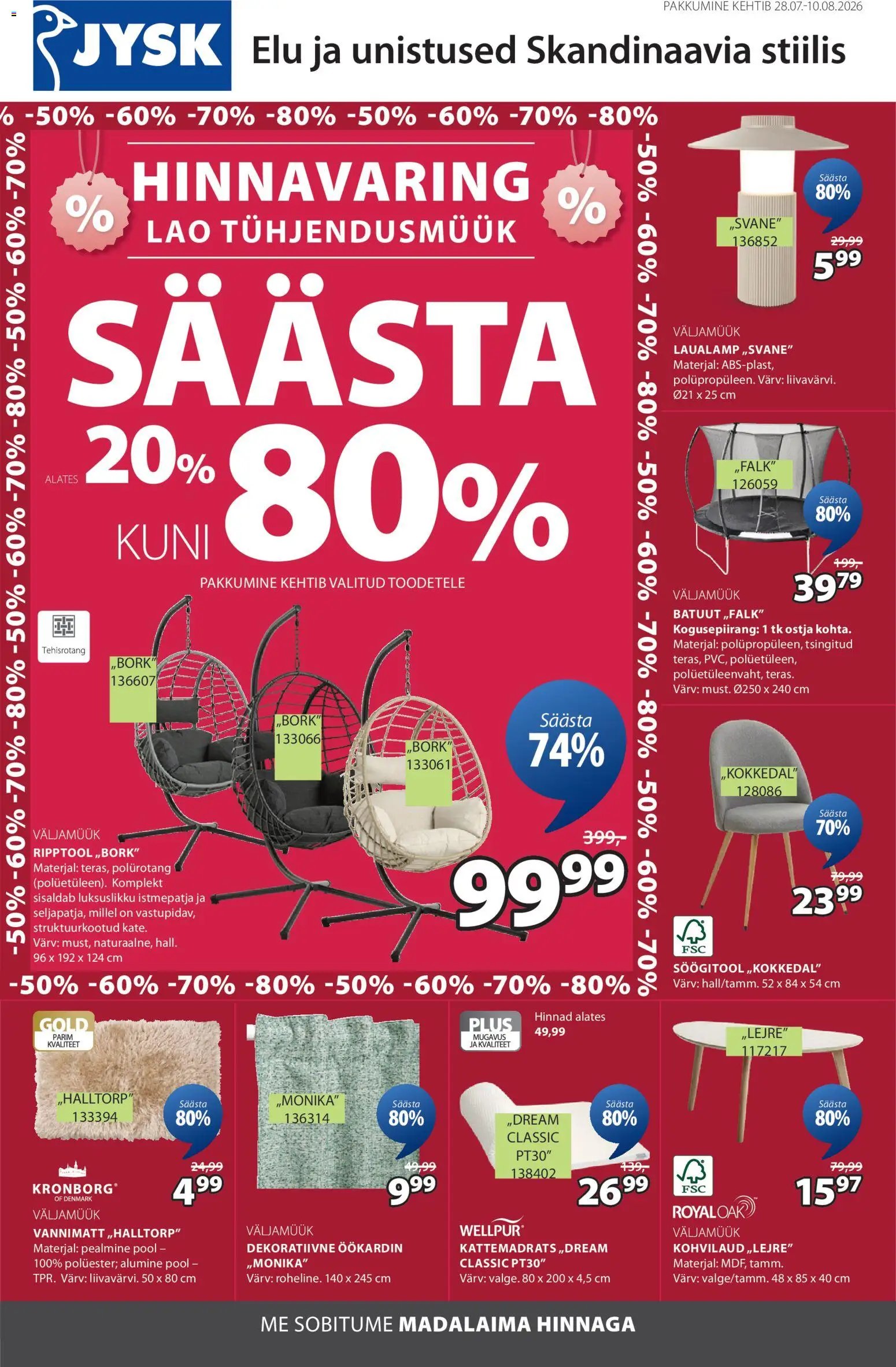 JYSK Kliendileht