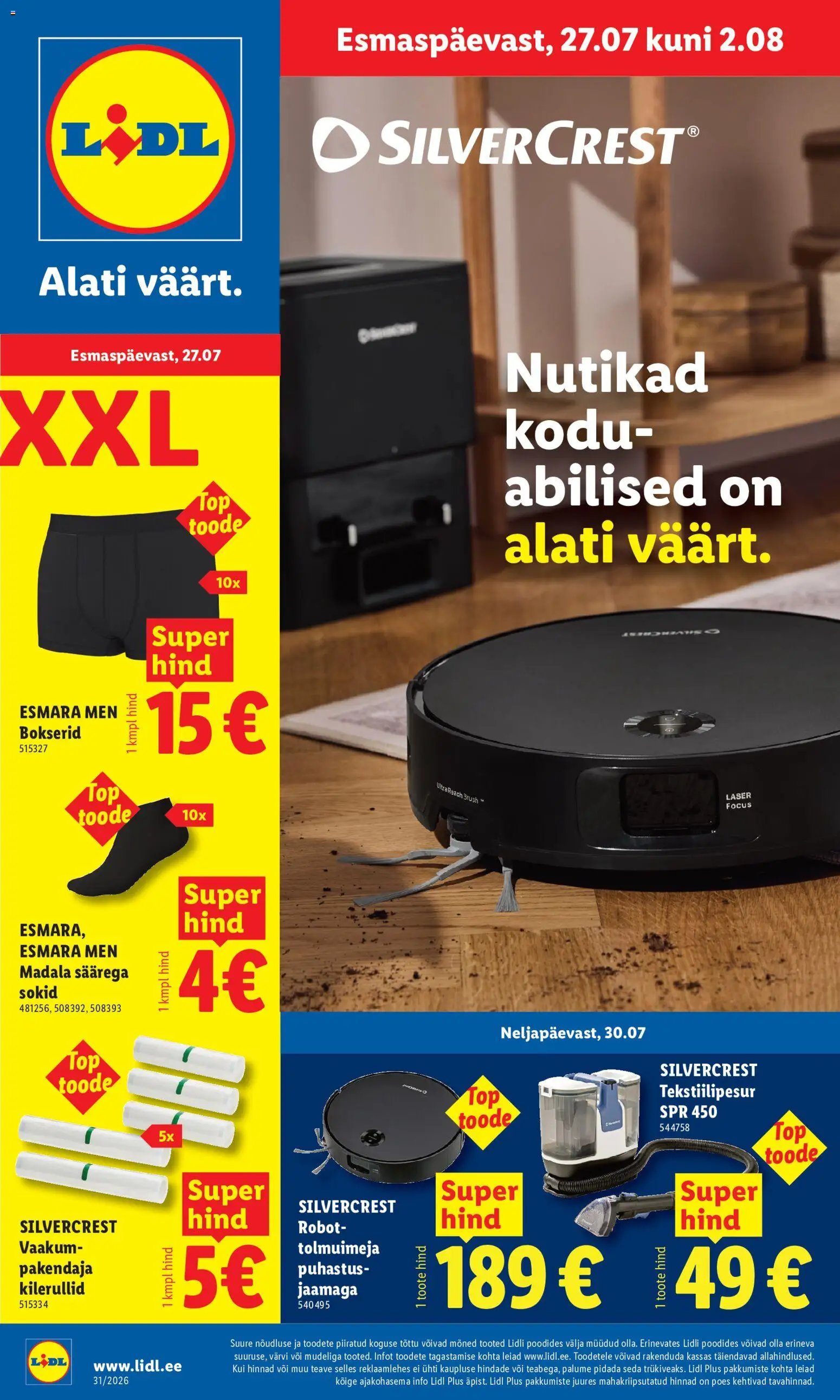 Lidl Tööstuskaupade pakkumised