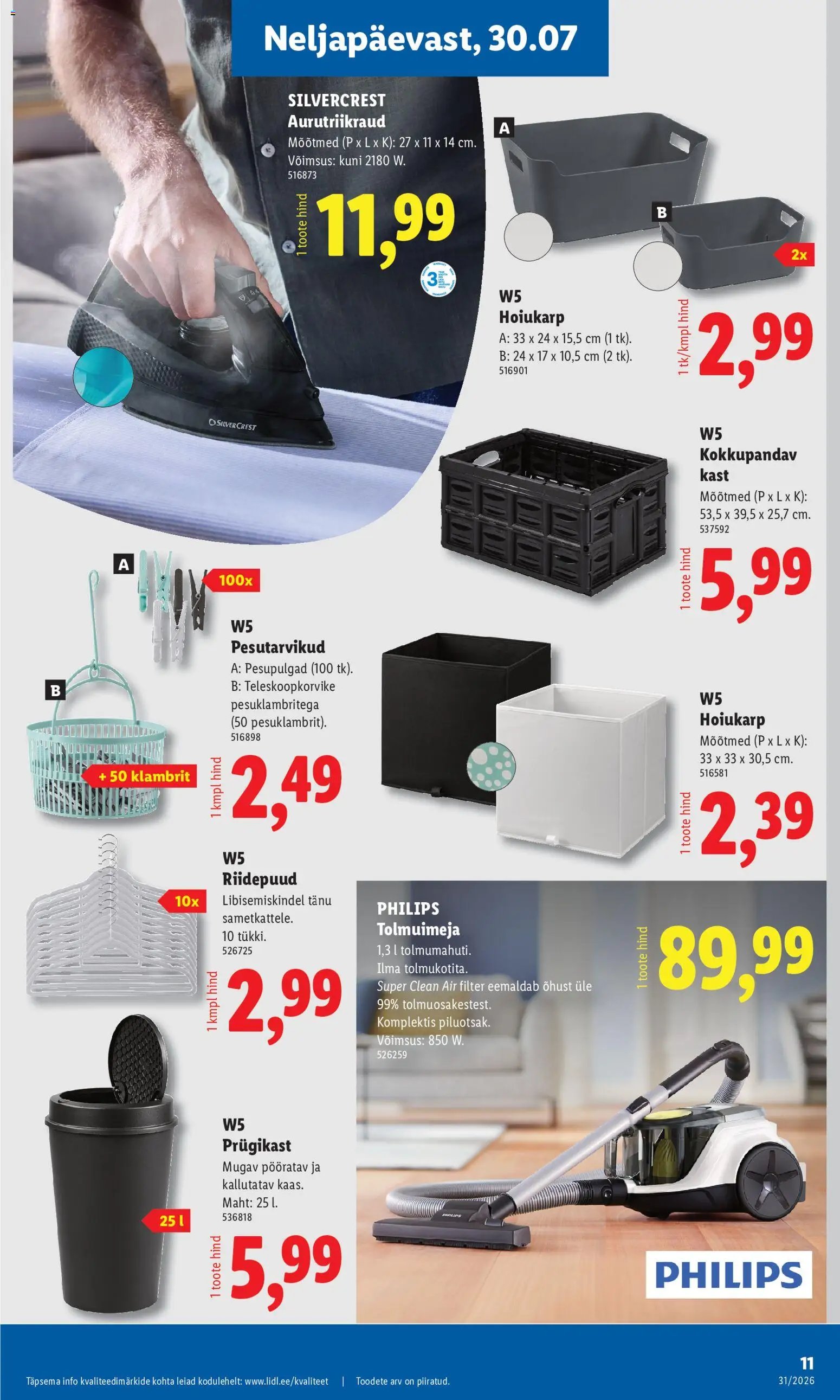 Lidl Tööstuskaupade pakkumised