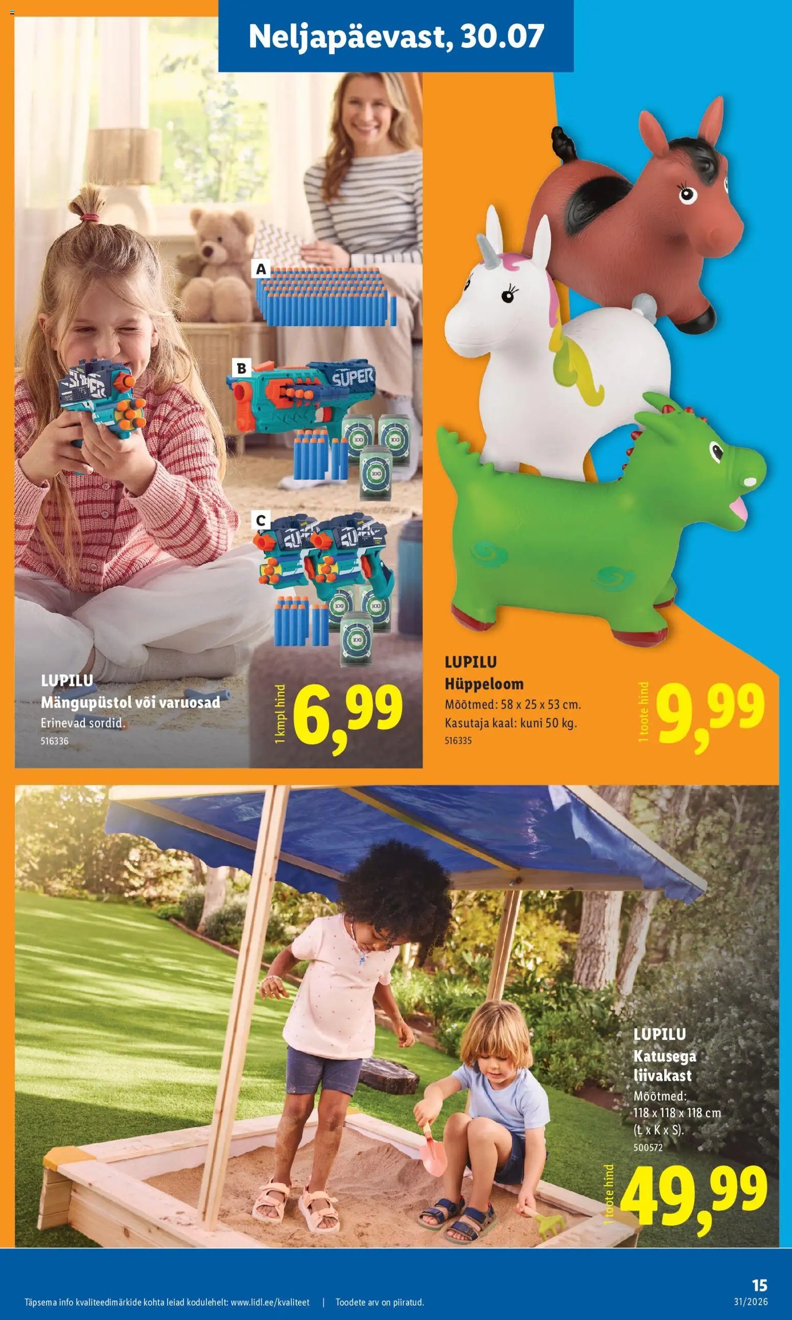 Lidl Tööstuskaupade pakkumised