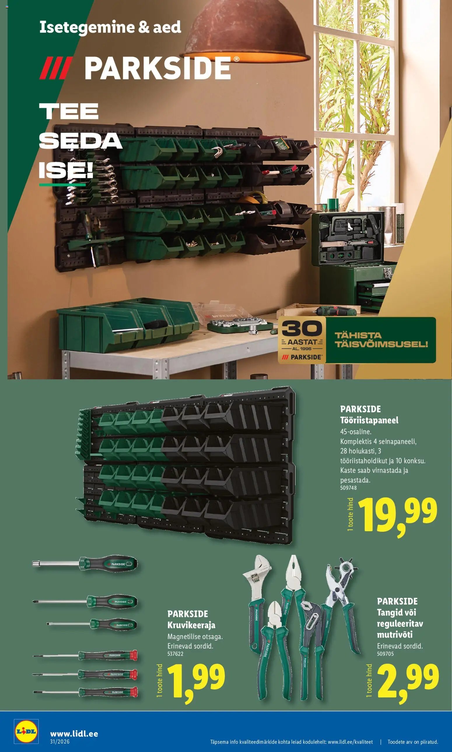 Lidl Tööstuskaupade pakkumised