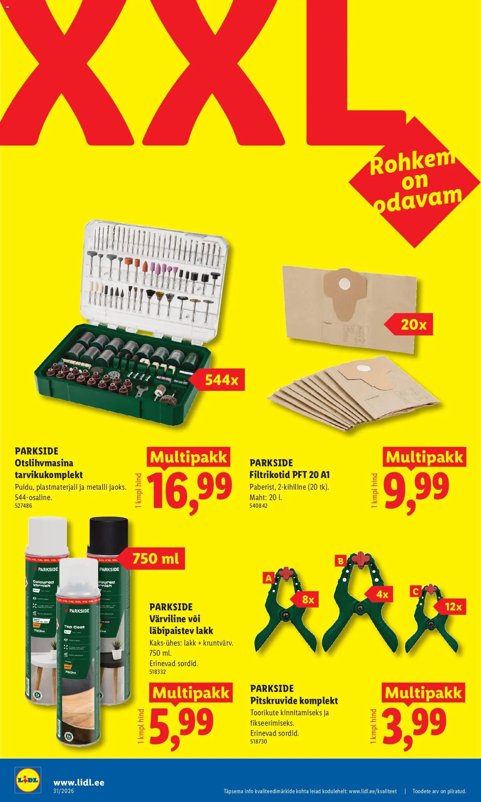 Lidl Tööstuskaupade pakkumised