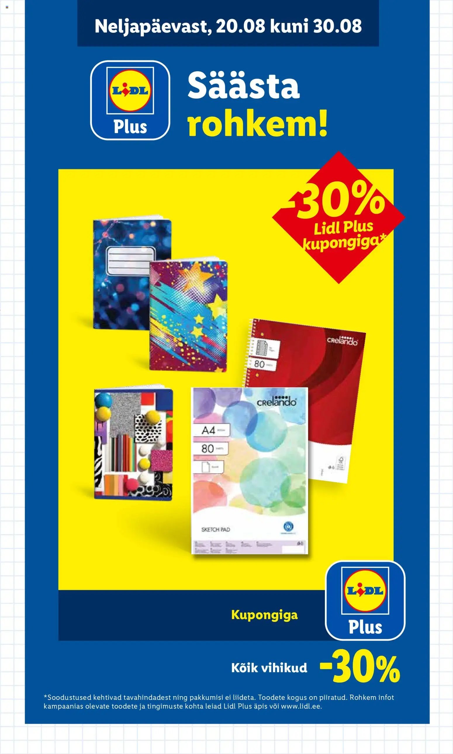 Lidl Koolitarvete kataloog 2026