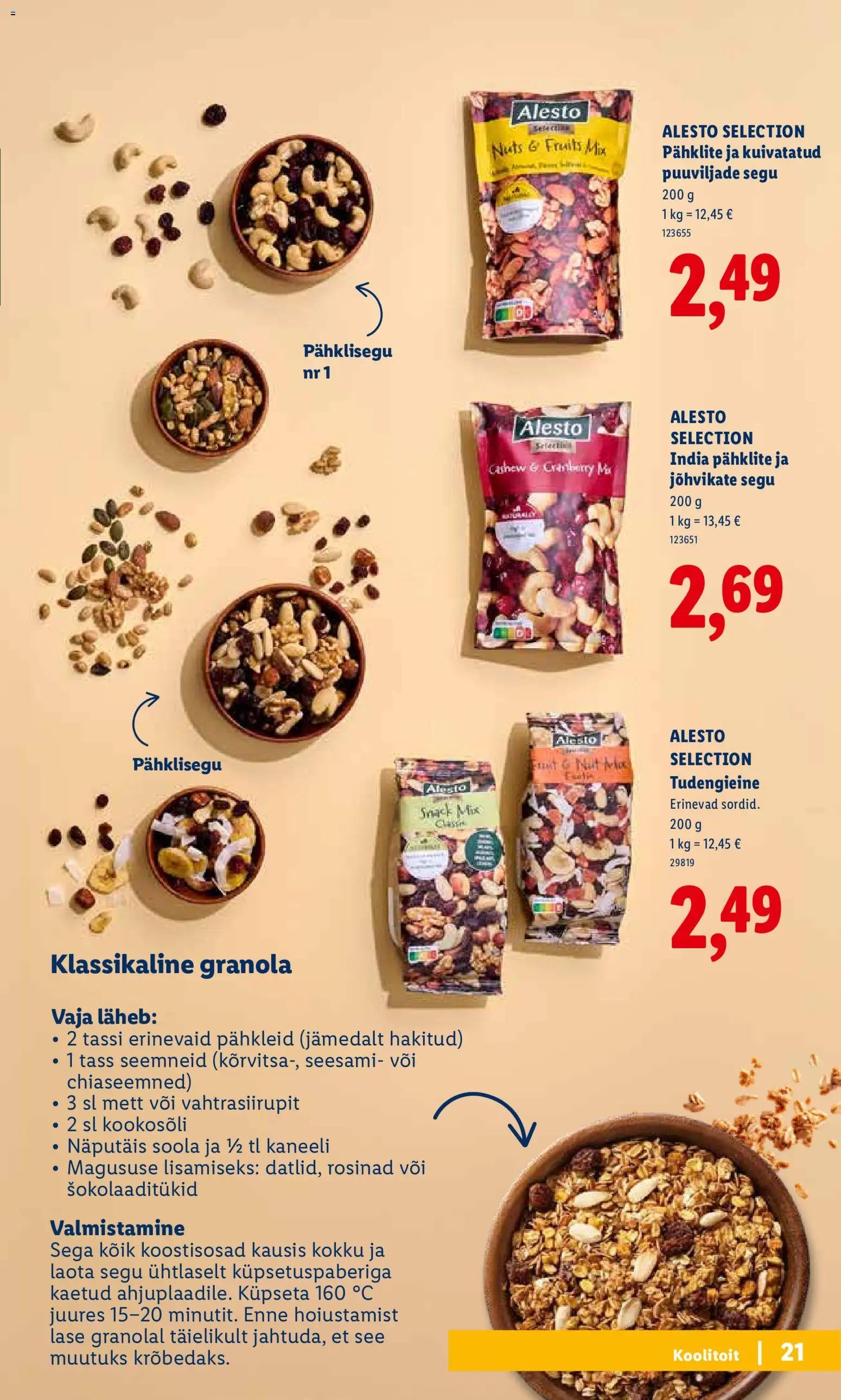 Lidl Koolitarvete kataloog 2026