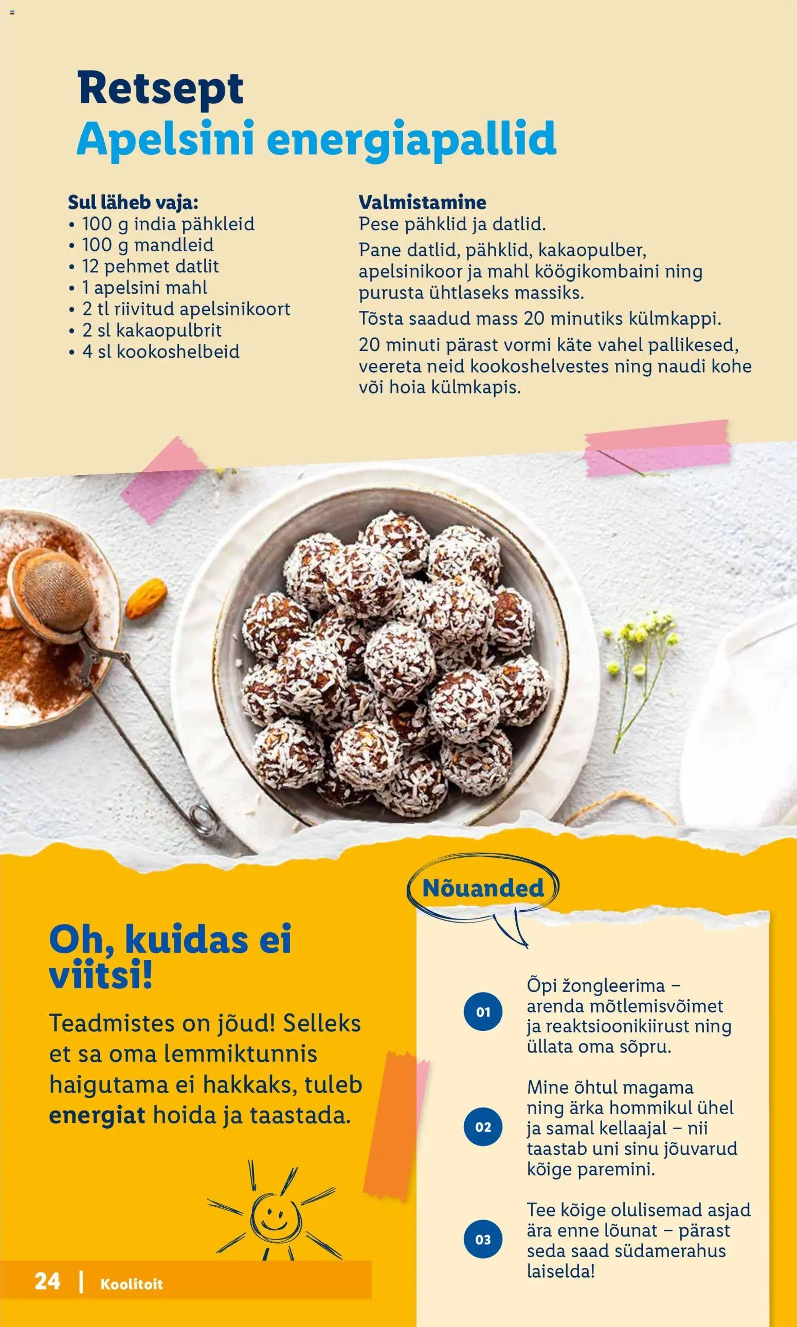 Lidl Koolitarvete kataloog 2026