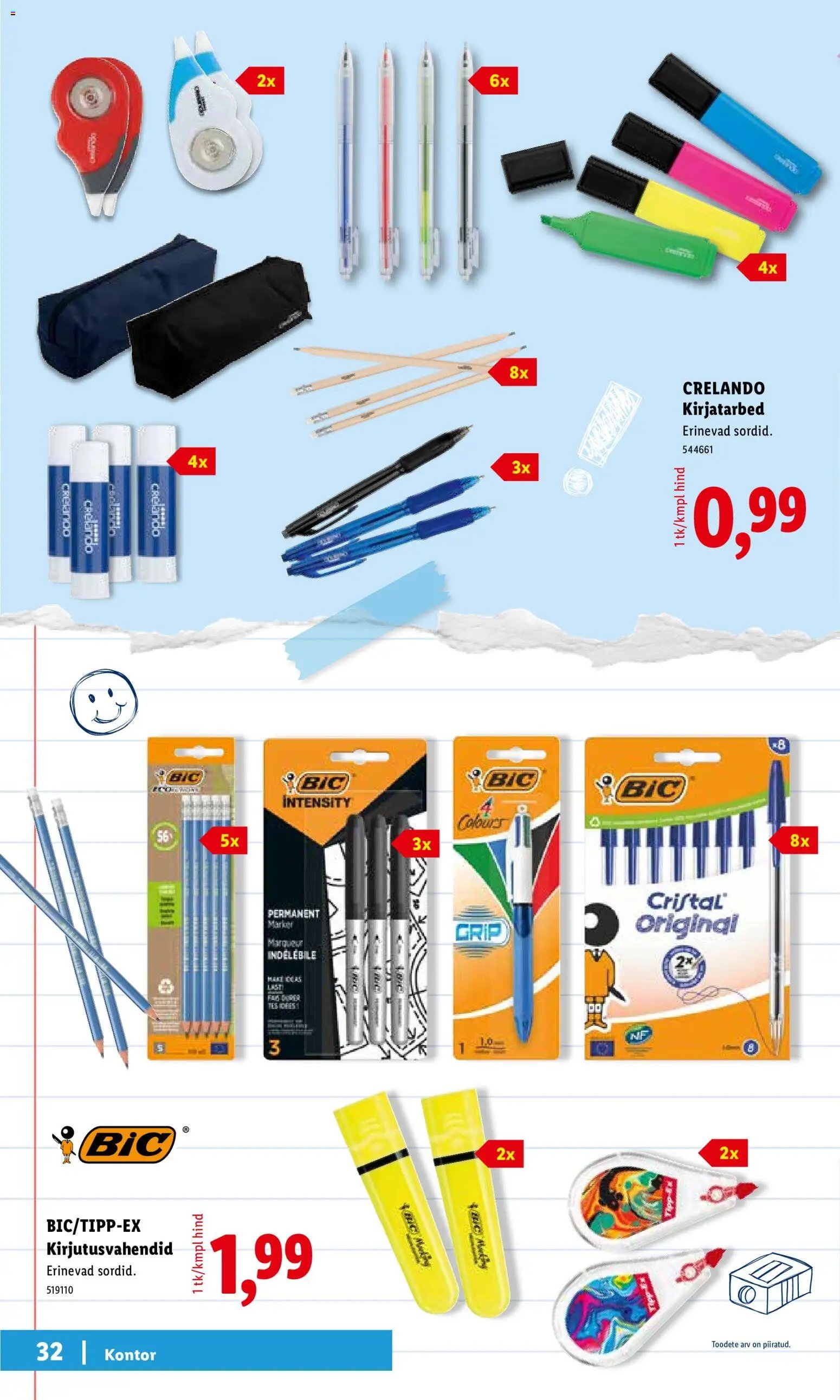 Lidl Koolitarvete kataloog 2026