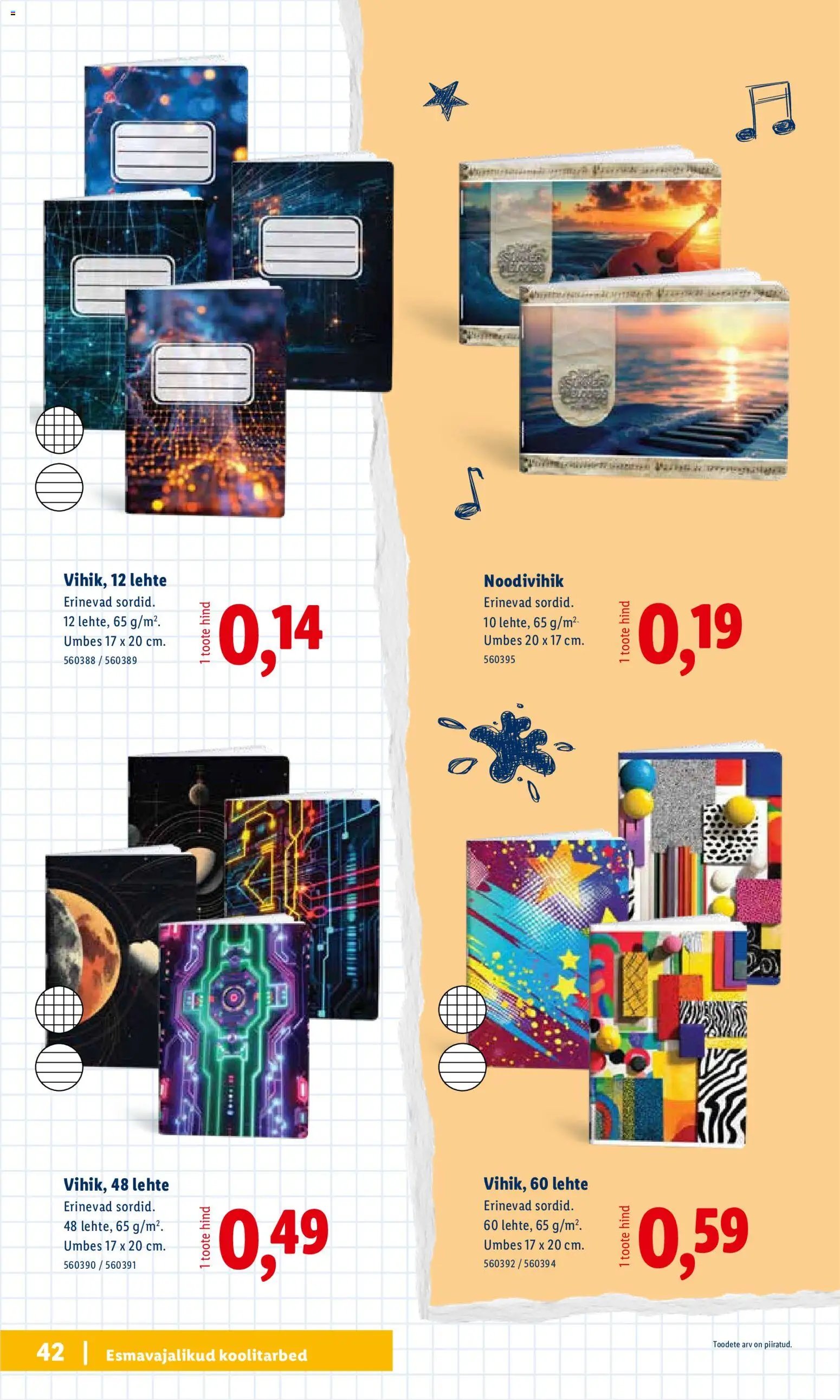 Lidl Koolitarvete kataloog 2026