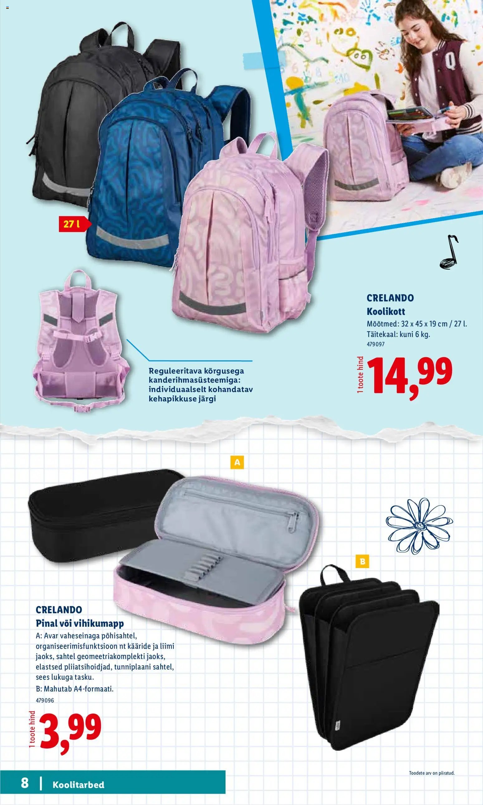Lidl Koolitarvete kataloog 2026