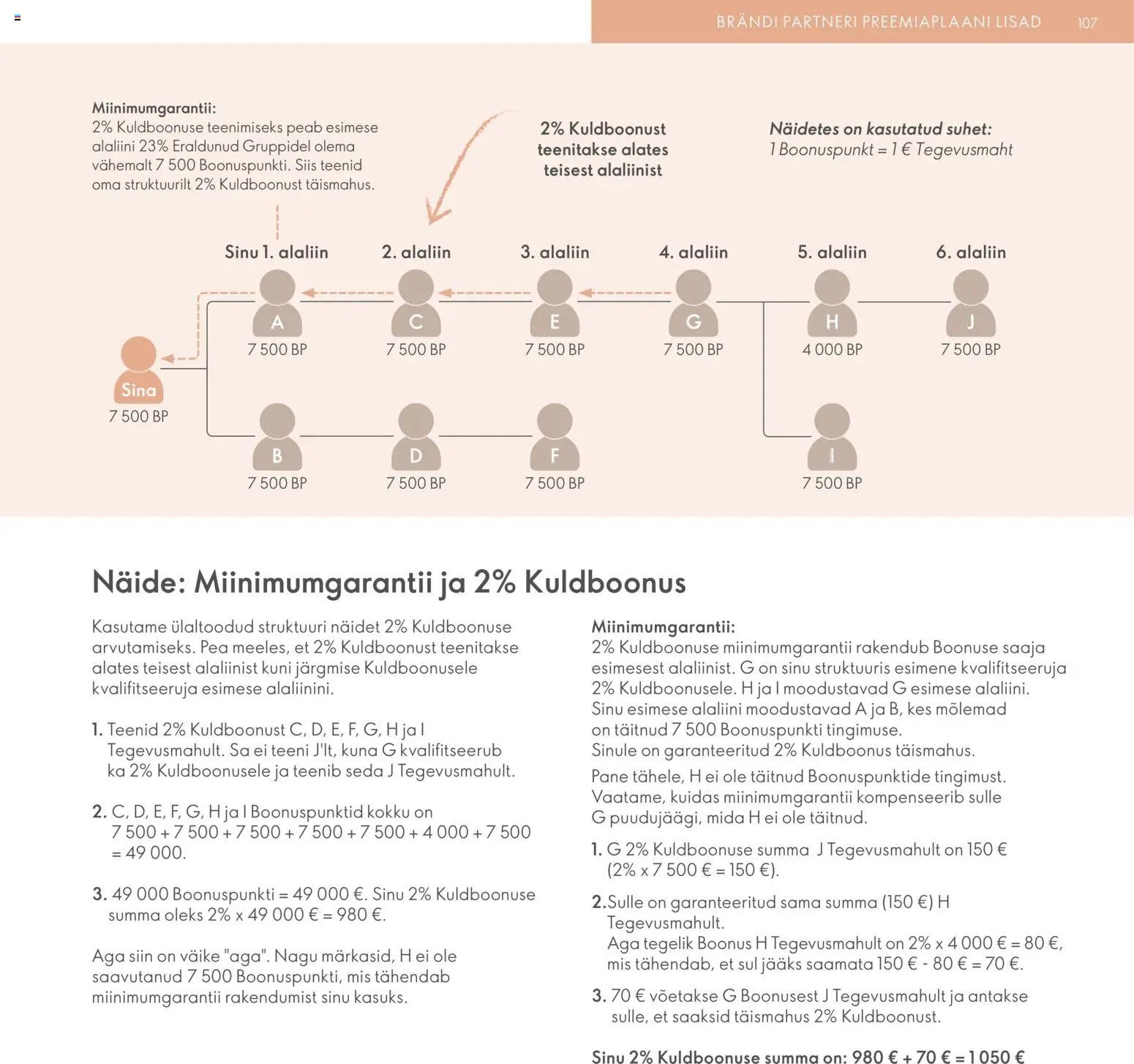 Oriflame Brändi Partneri Preemiaplaan