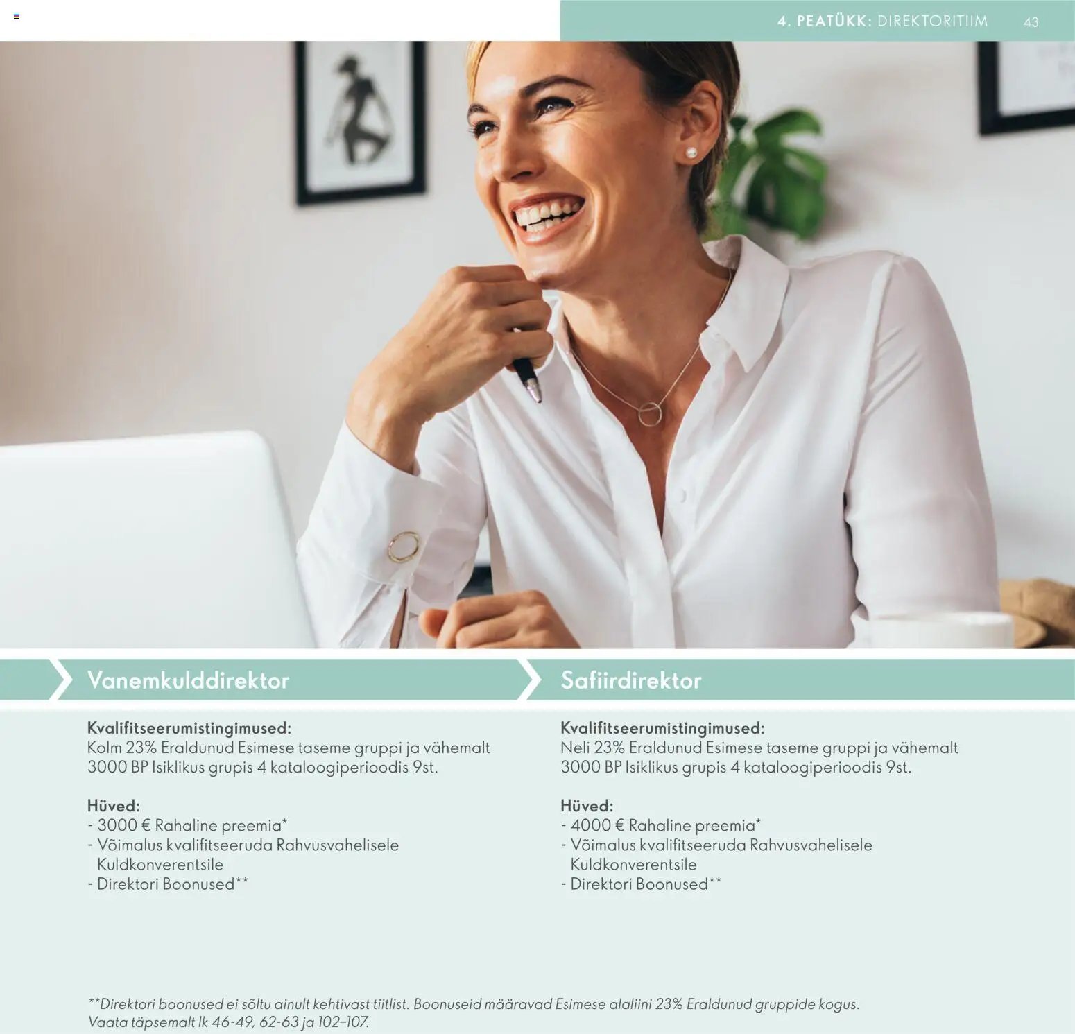 Oriflame Brändi Partneri Preemiaplaan