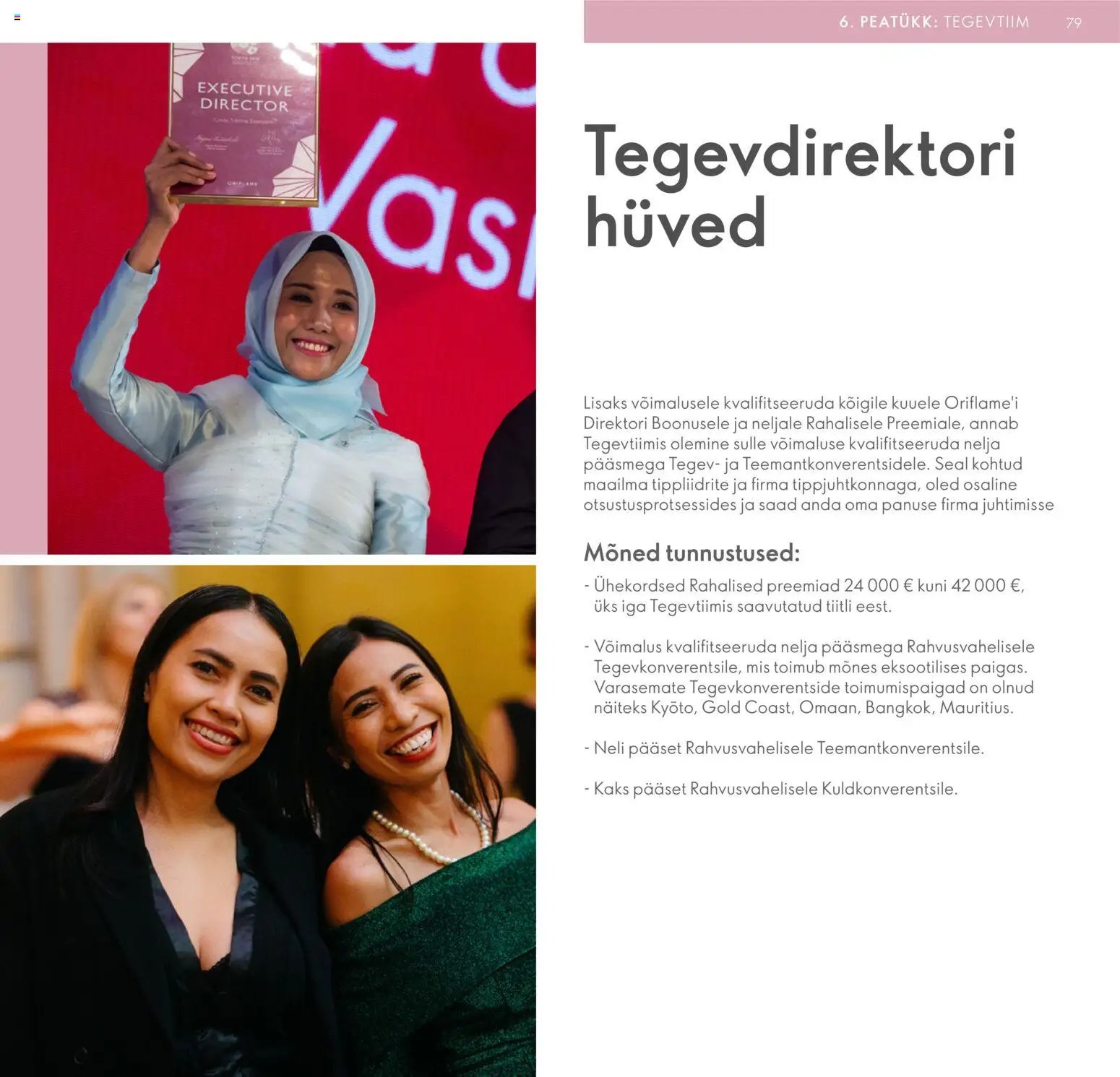 Oriflame Brändi Partneri Preemiaplaan