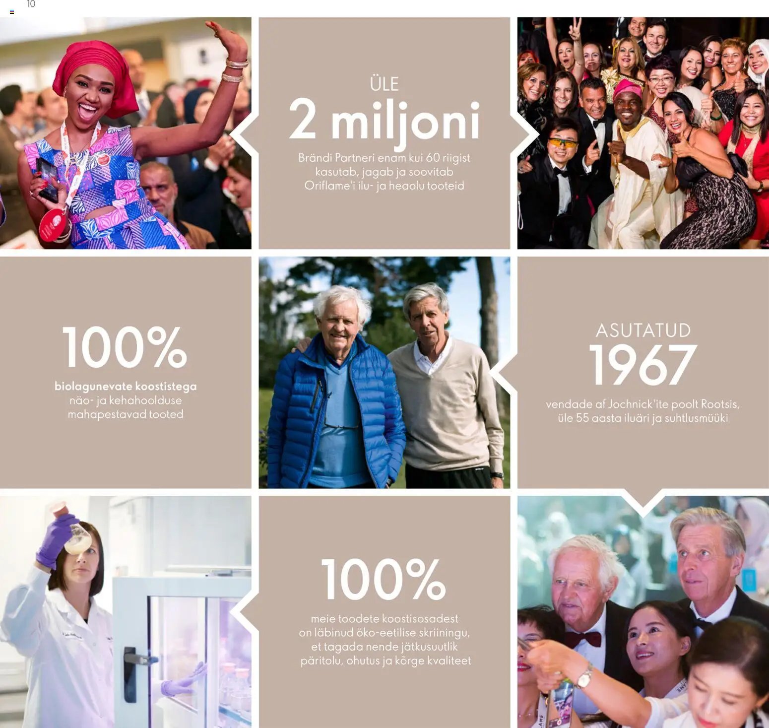 Oriflame Brändi Partneri Preemiaplaan