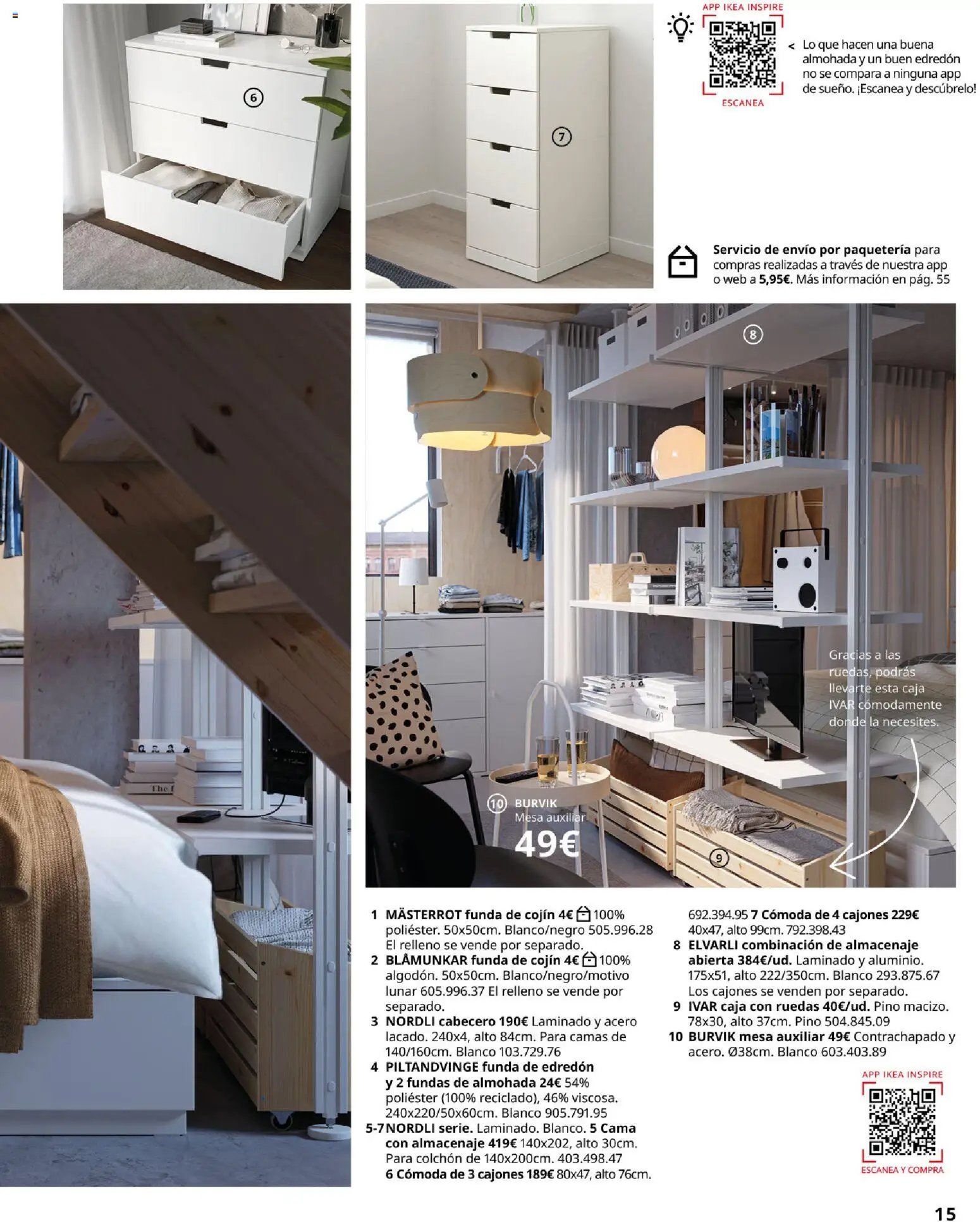 Catálogo IKEA Dormitorios