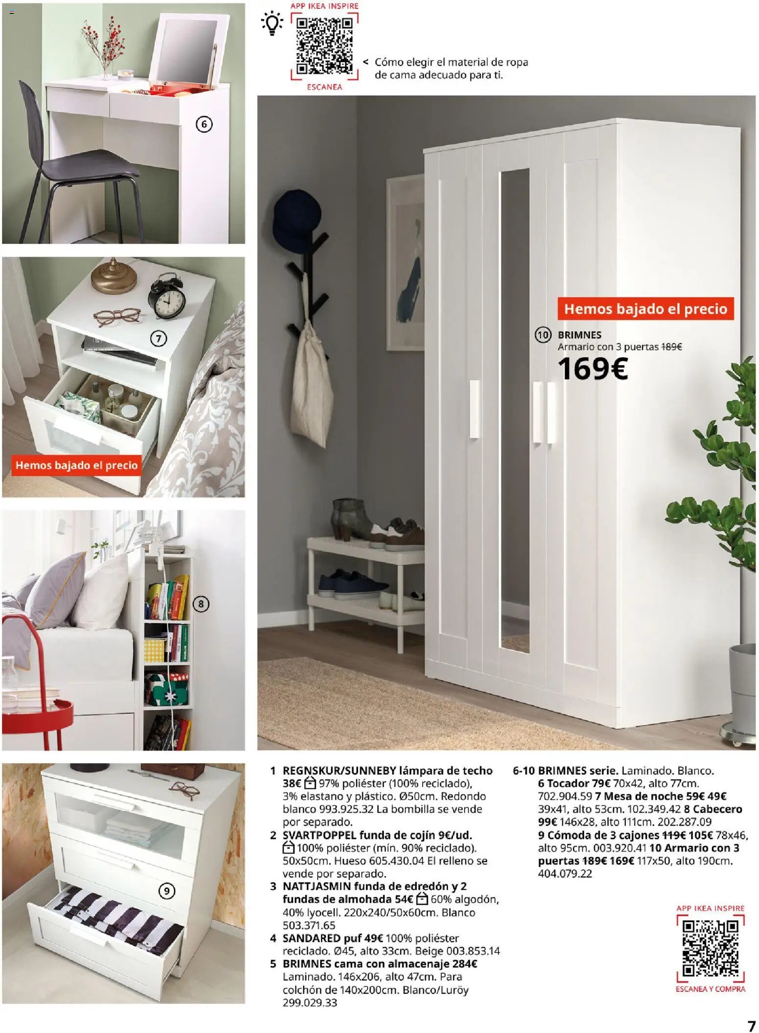 Catálogo IKEA Dormitorios