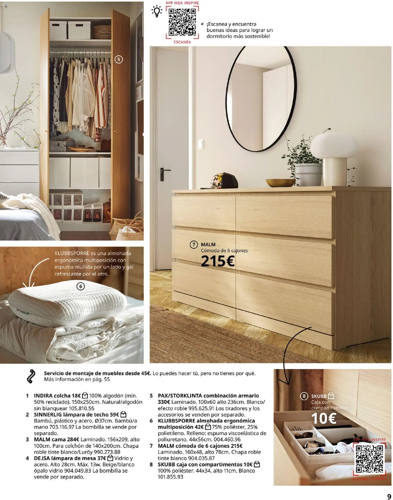 Catálogo IKEA Dormitorios