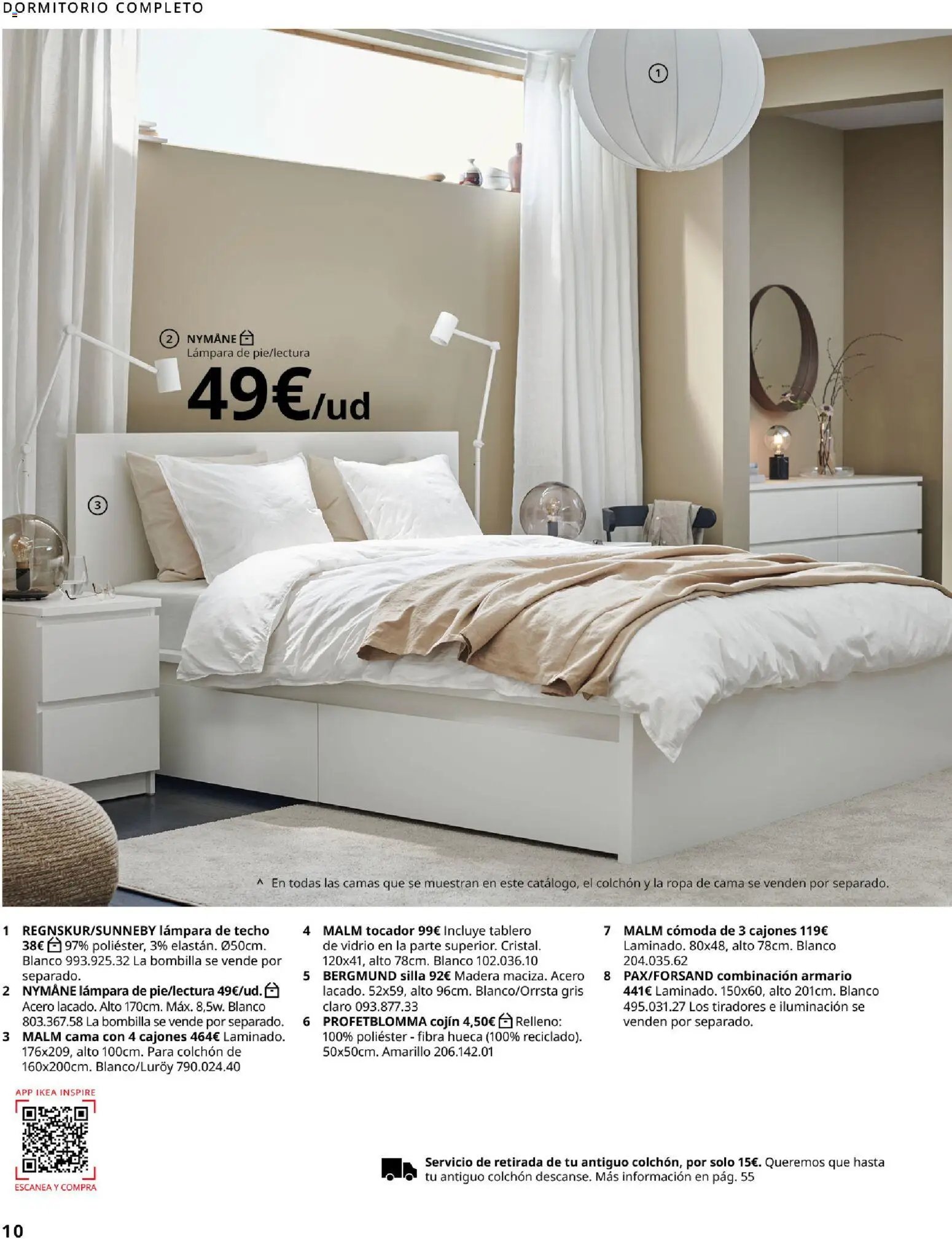 Catálogo IKEA Dormitorios