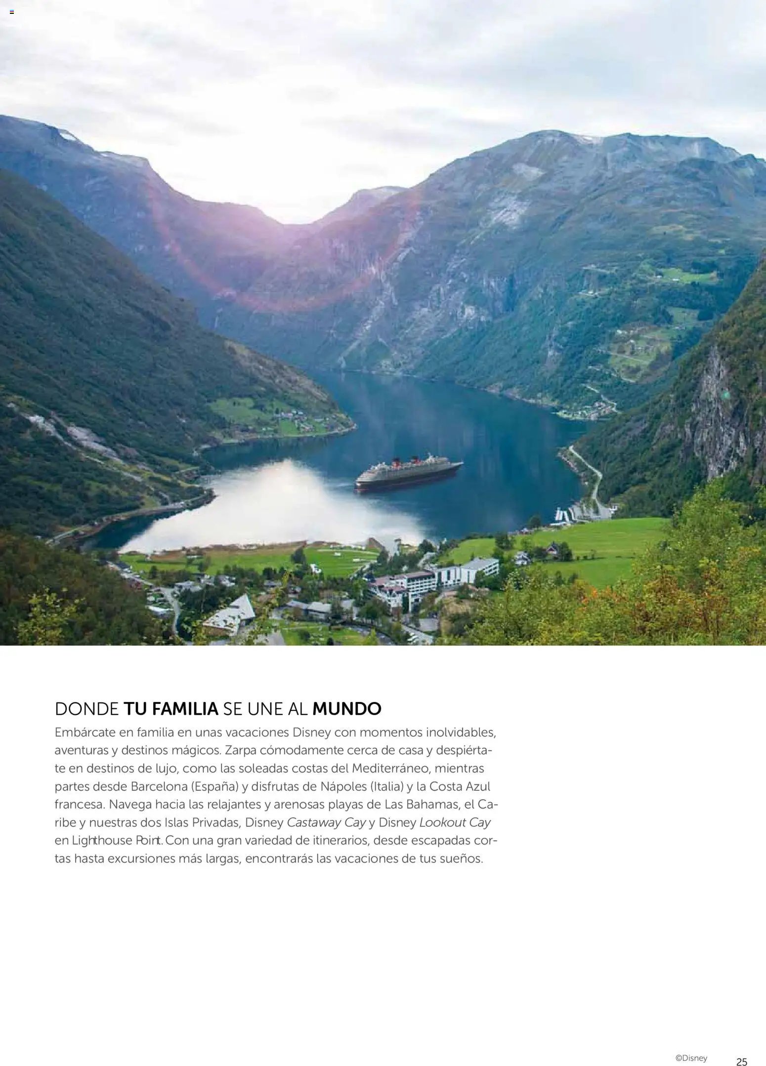 Viajes El Corte Inglés Disney Cruise Line