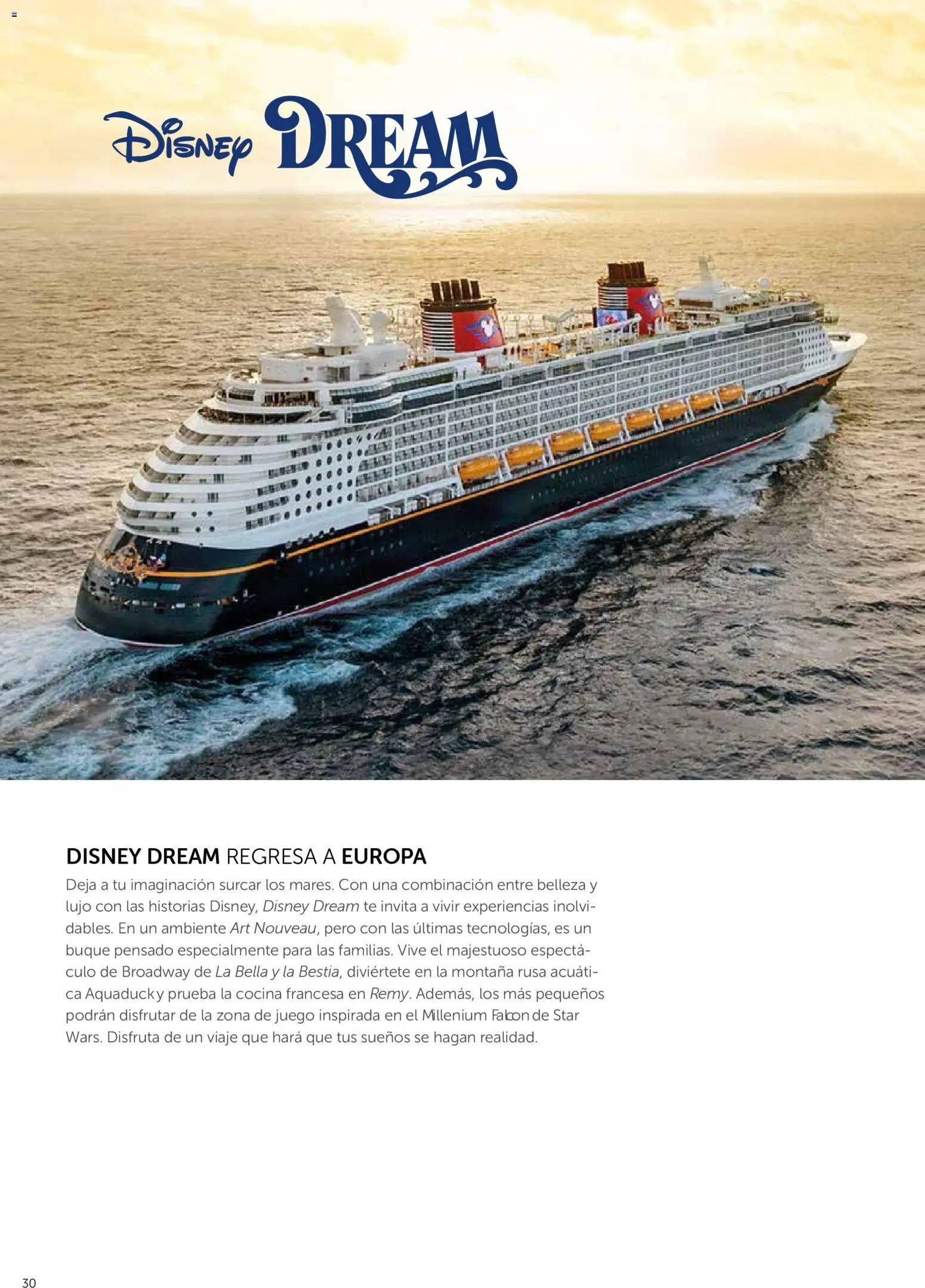 Viajes El Corte Inglés Disney Cruise Line