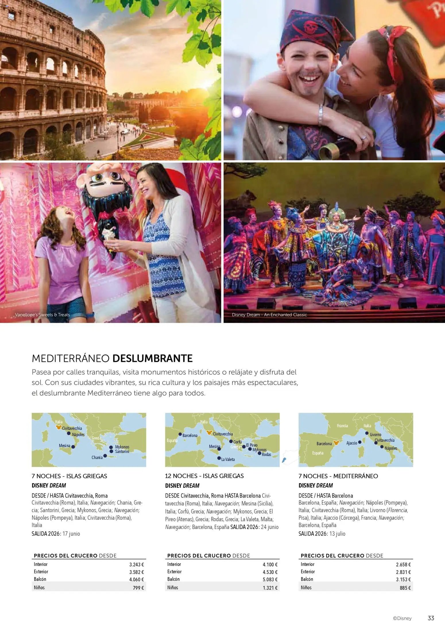Viajes El Corte Inglés Disney Cruise Line
