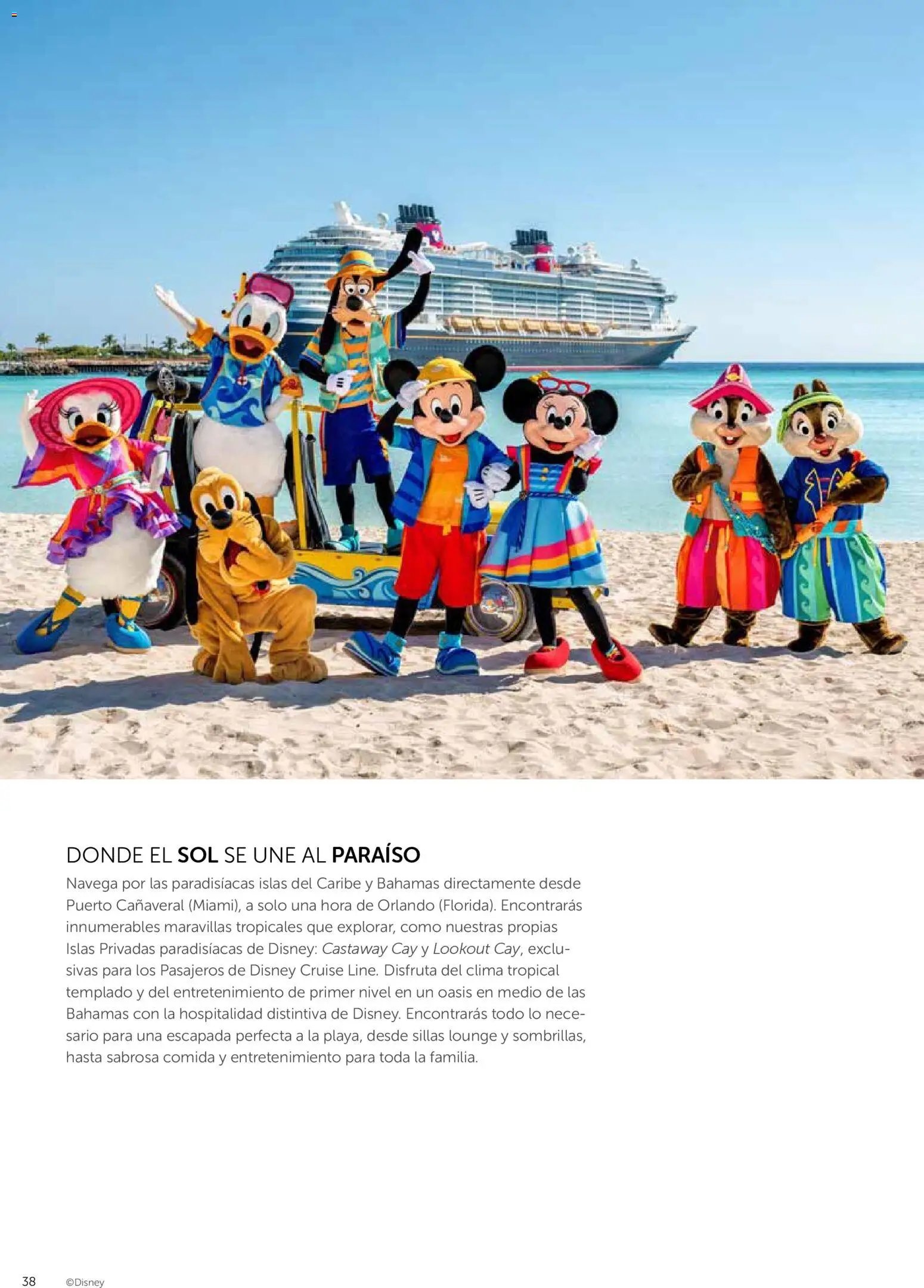 Viajes El Corte Inglés Disney Cruise Line