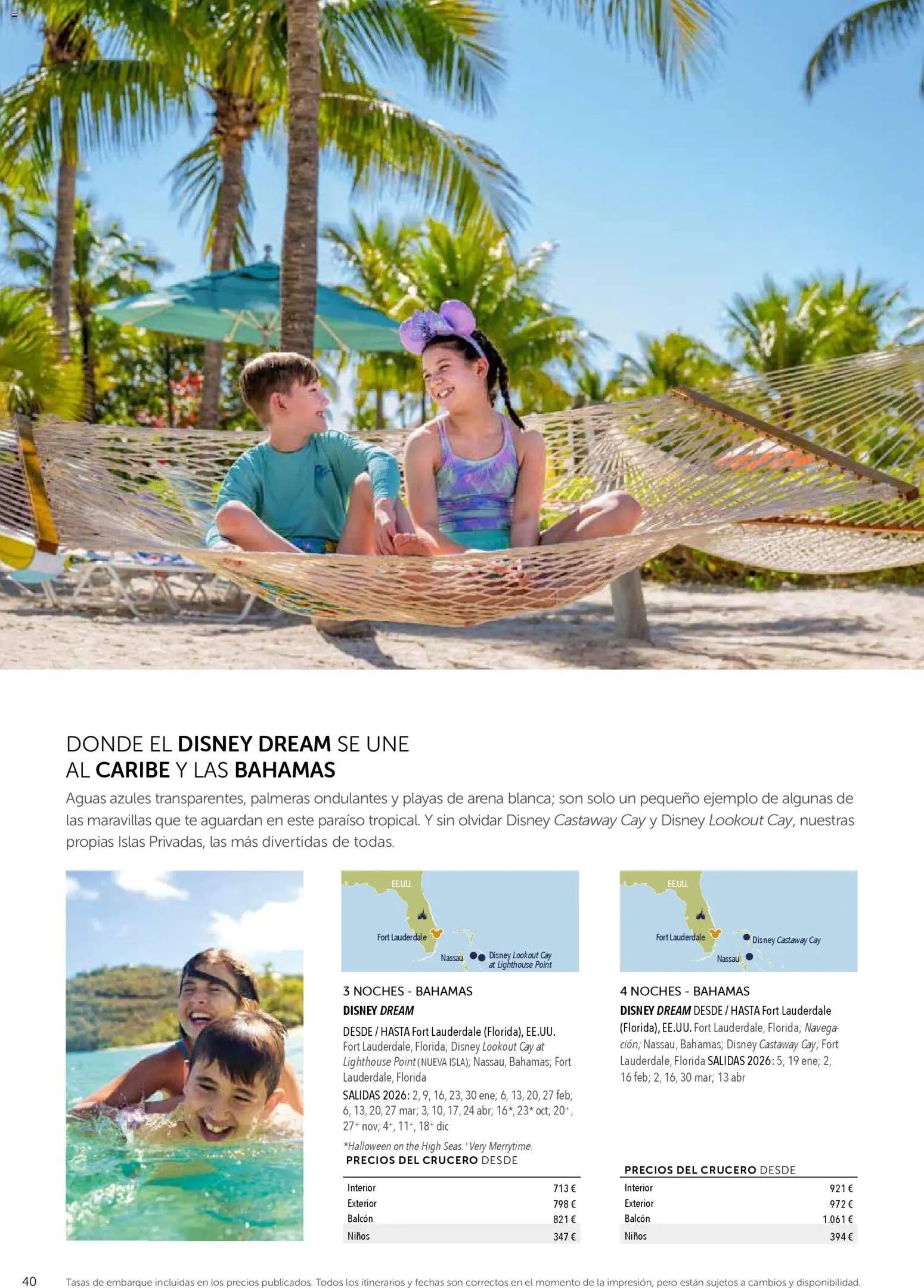 Viajes El Corte Inglés Disney Cruise Line