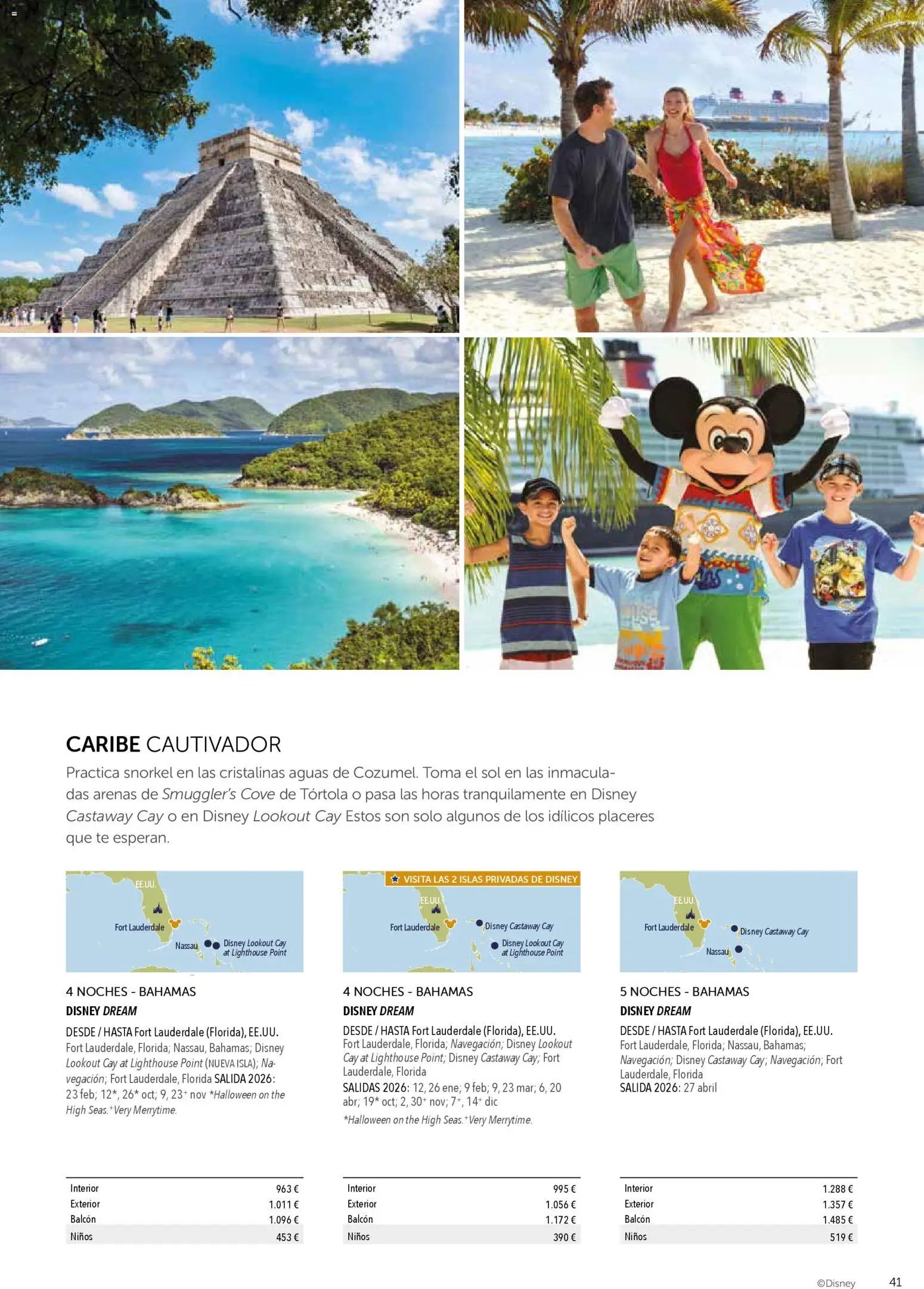 Viajes El Corte Inglés Disney Cruise Line