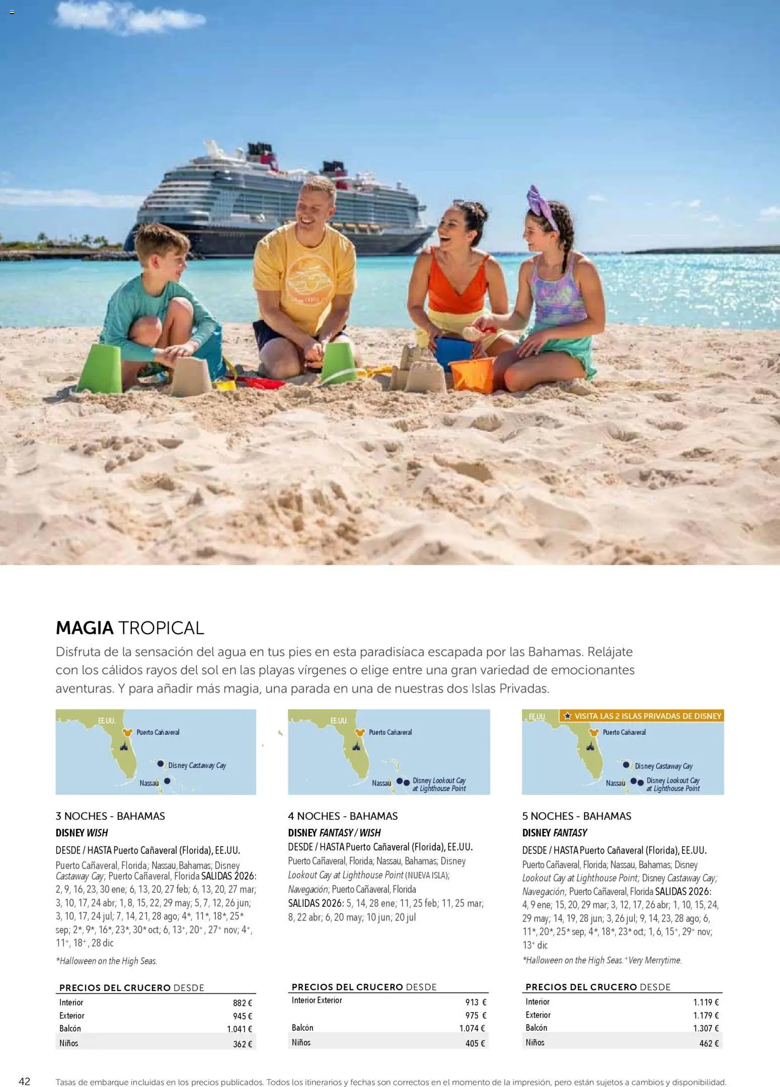 Viajes El Corte Inglés Disney Cruise Line
