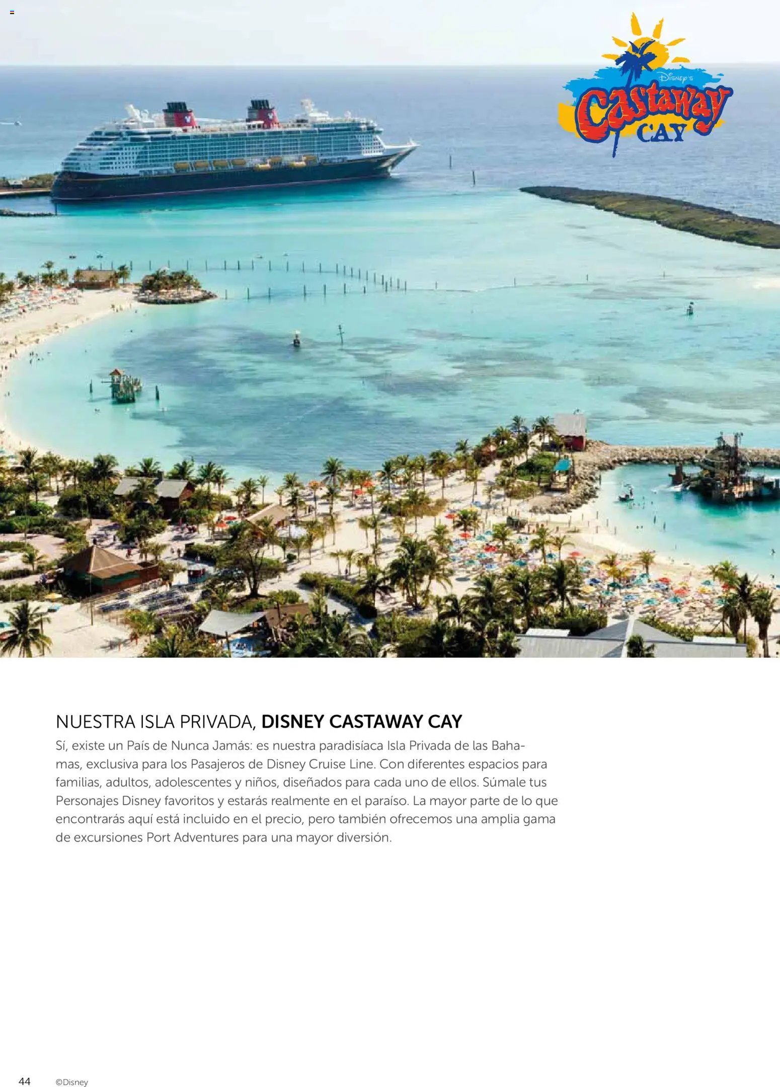 Viajes El Corte Inglés Disney Cruise Line