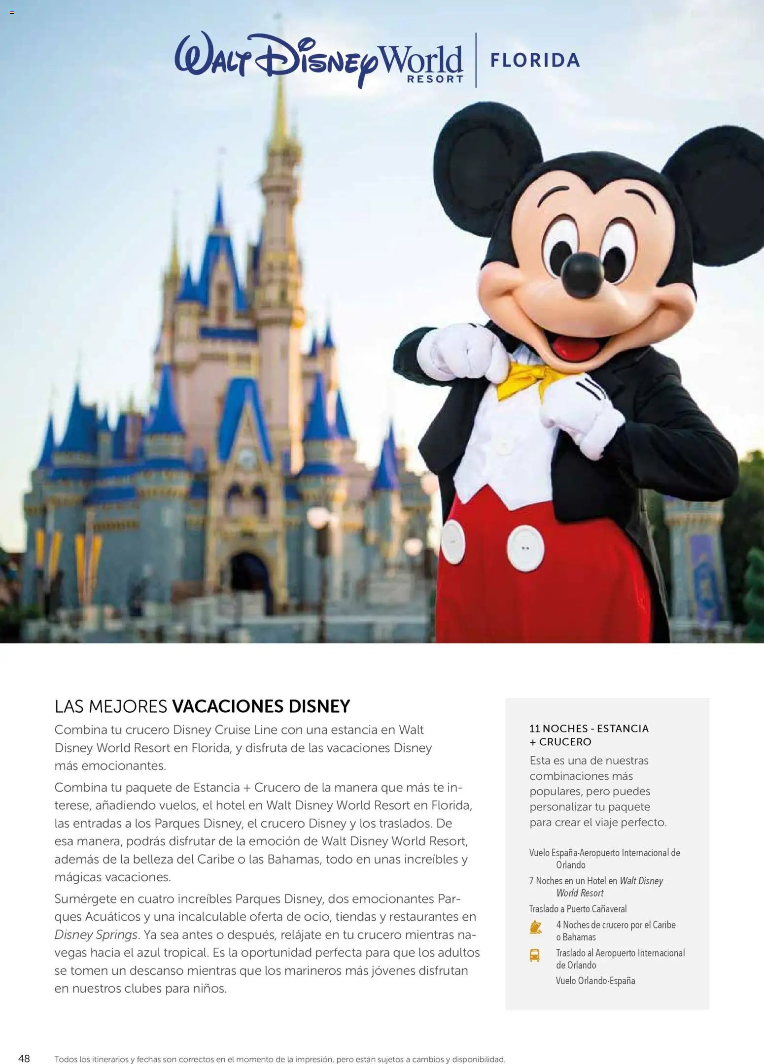 Viajes El Corte Inglés Disney Cruise Line