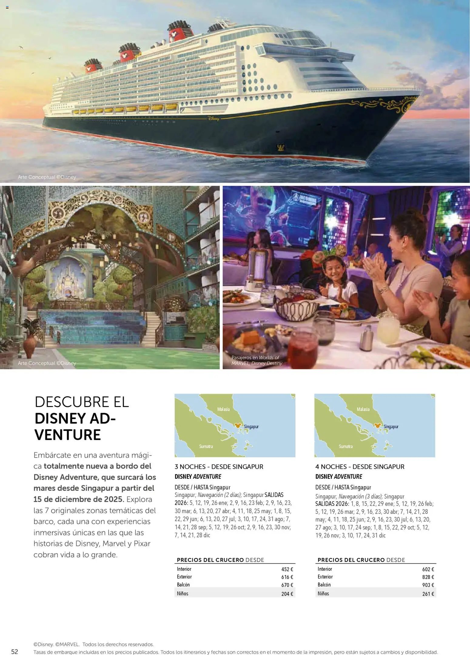 Viajes El Corte Inglés Disney Cruise Line