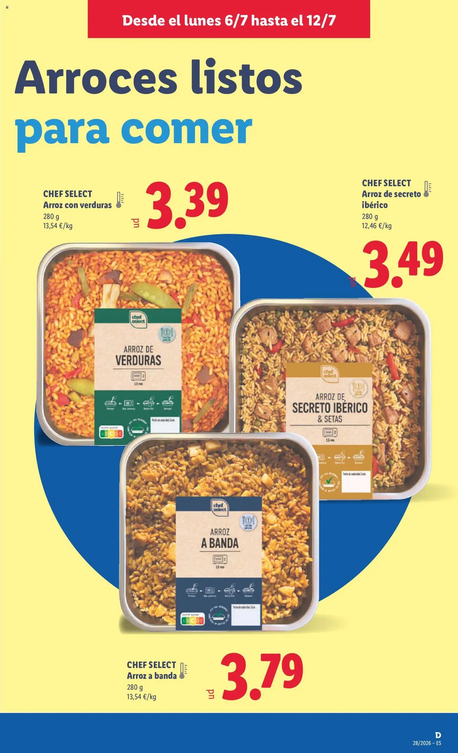 Lidl folleto