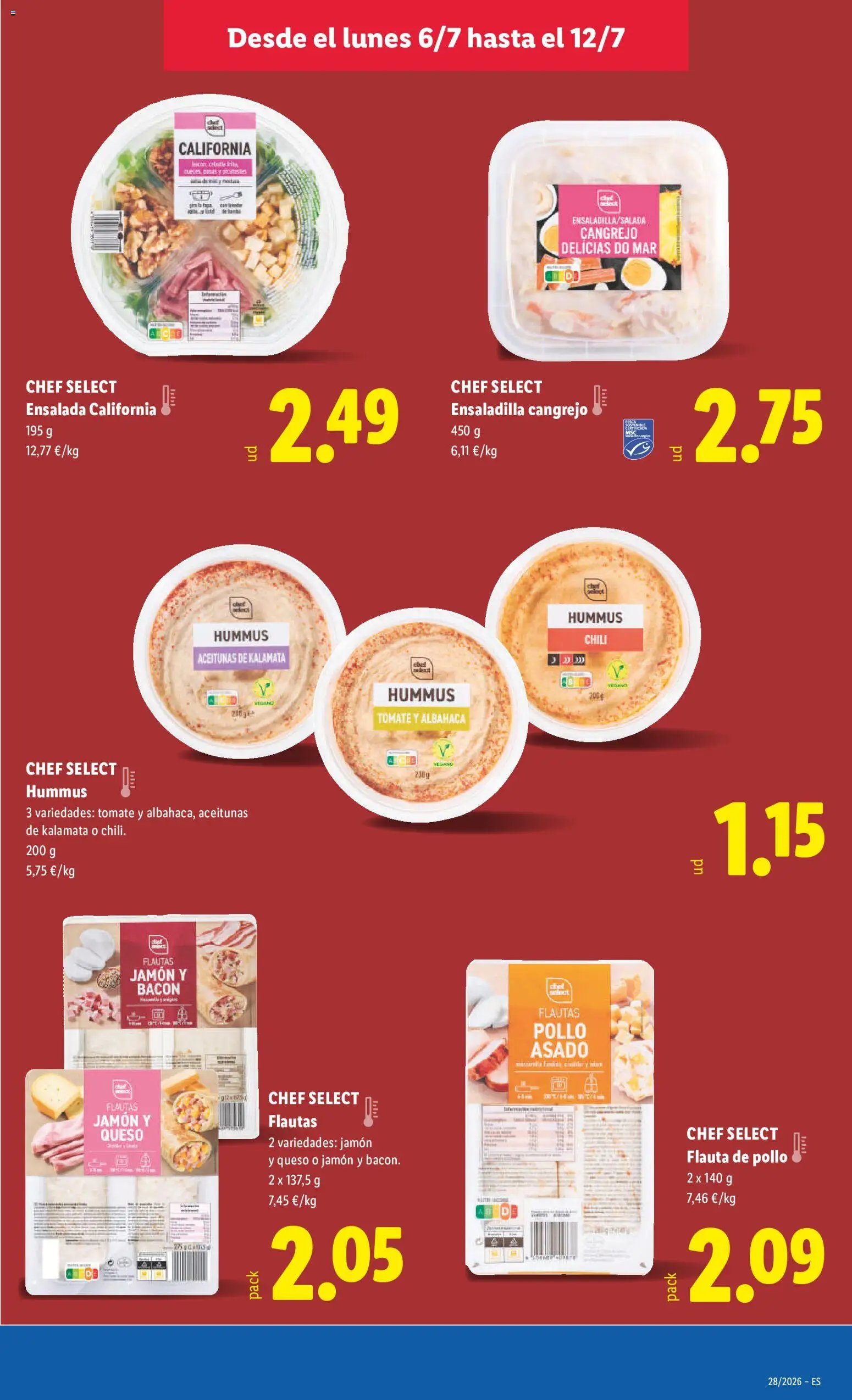Lidl folleto