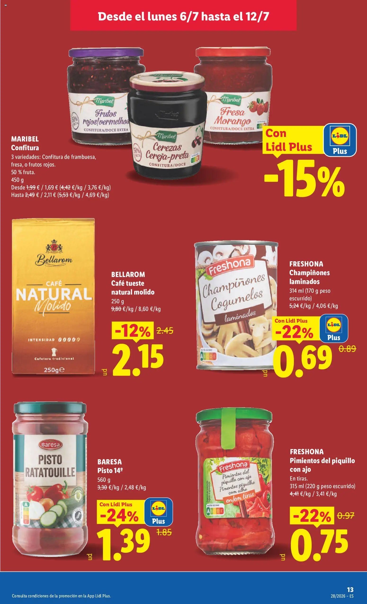 Lidl folleto
