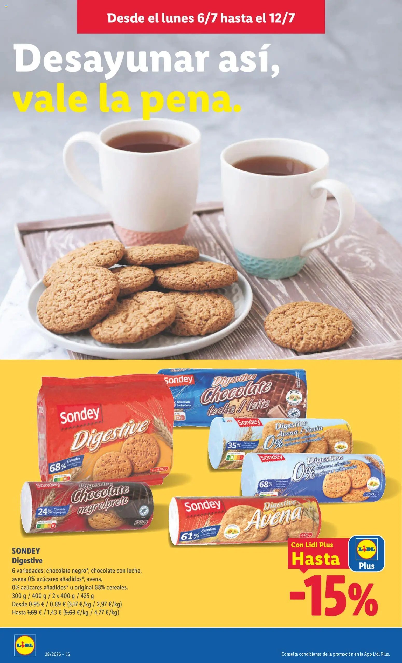 Lidl folleto