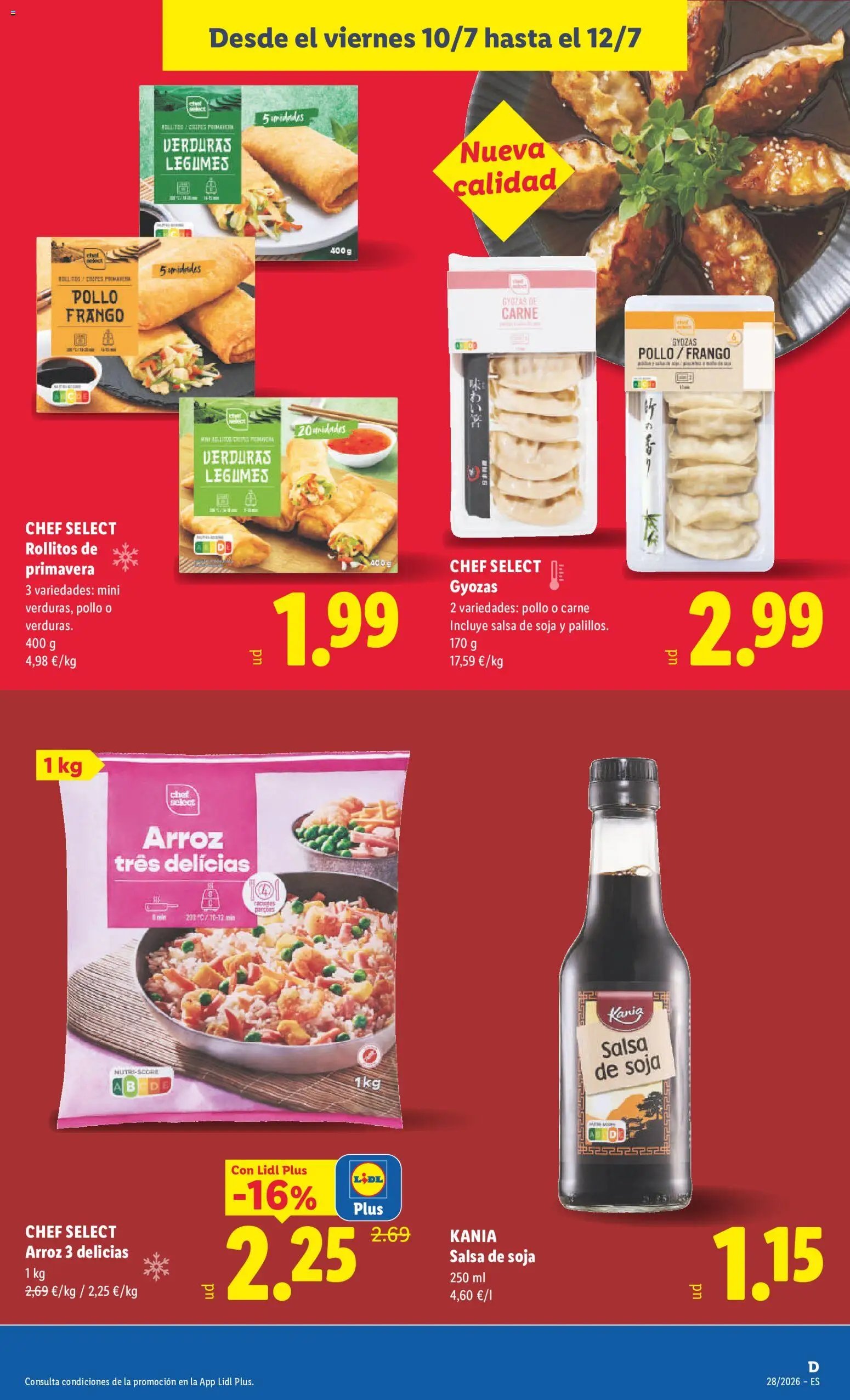 Lidl folleto