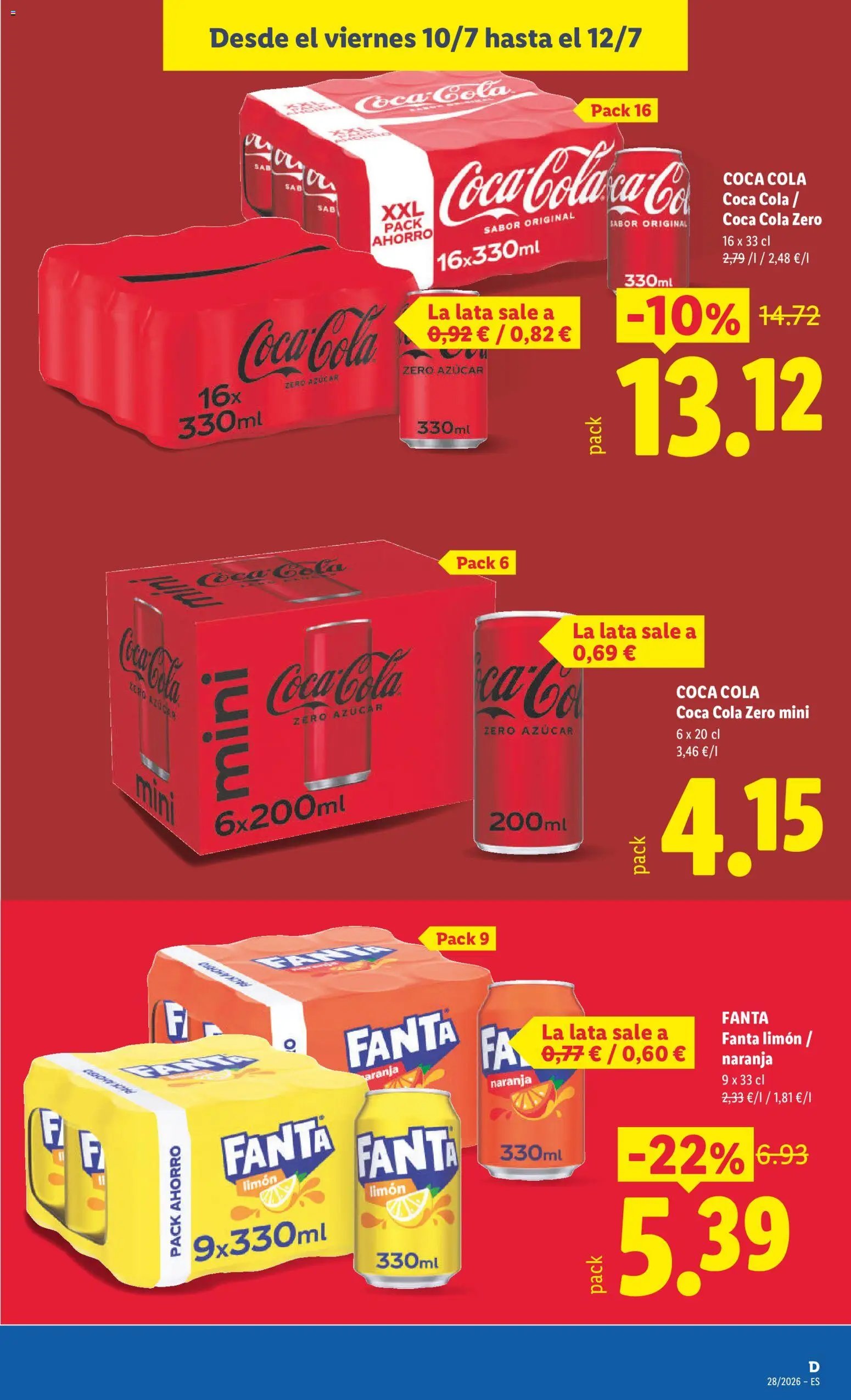 Lidl folleto