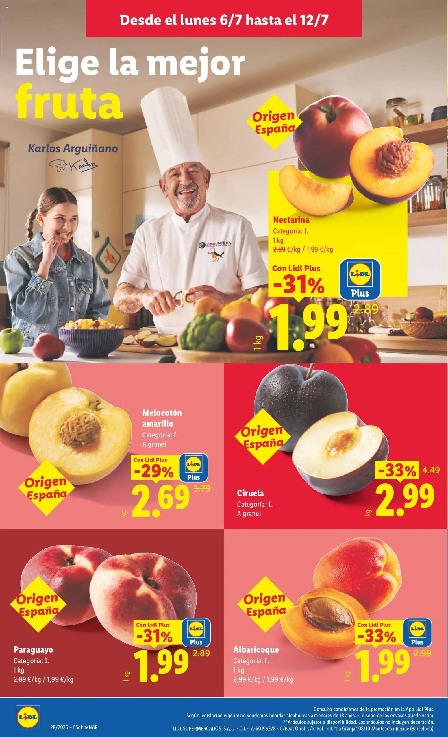 Lidl folleto