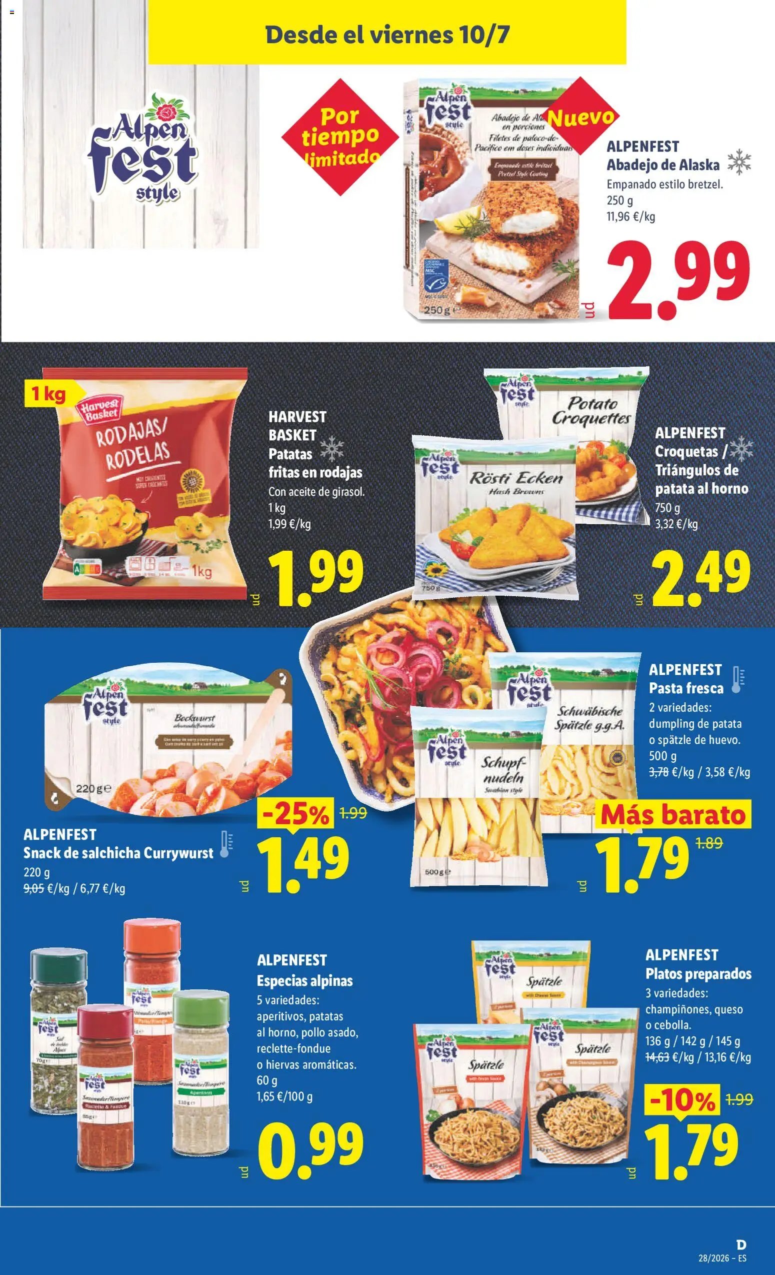Lidl folleto