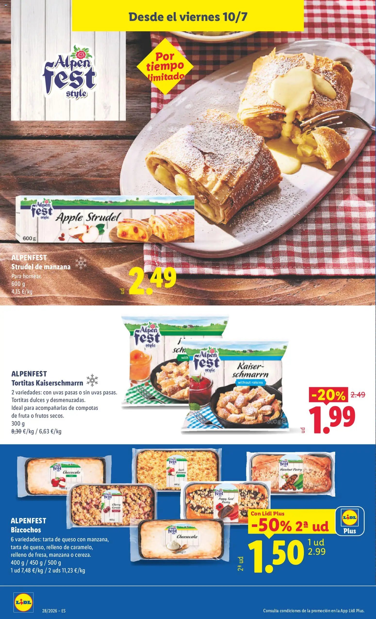 Lidl folleto