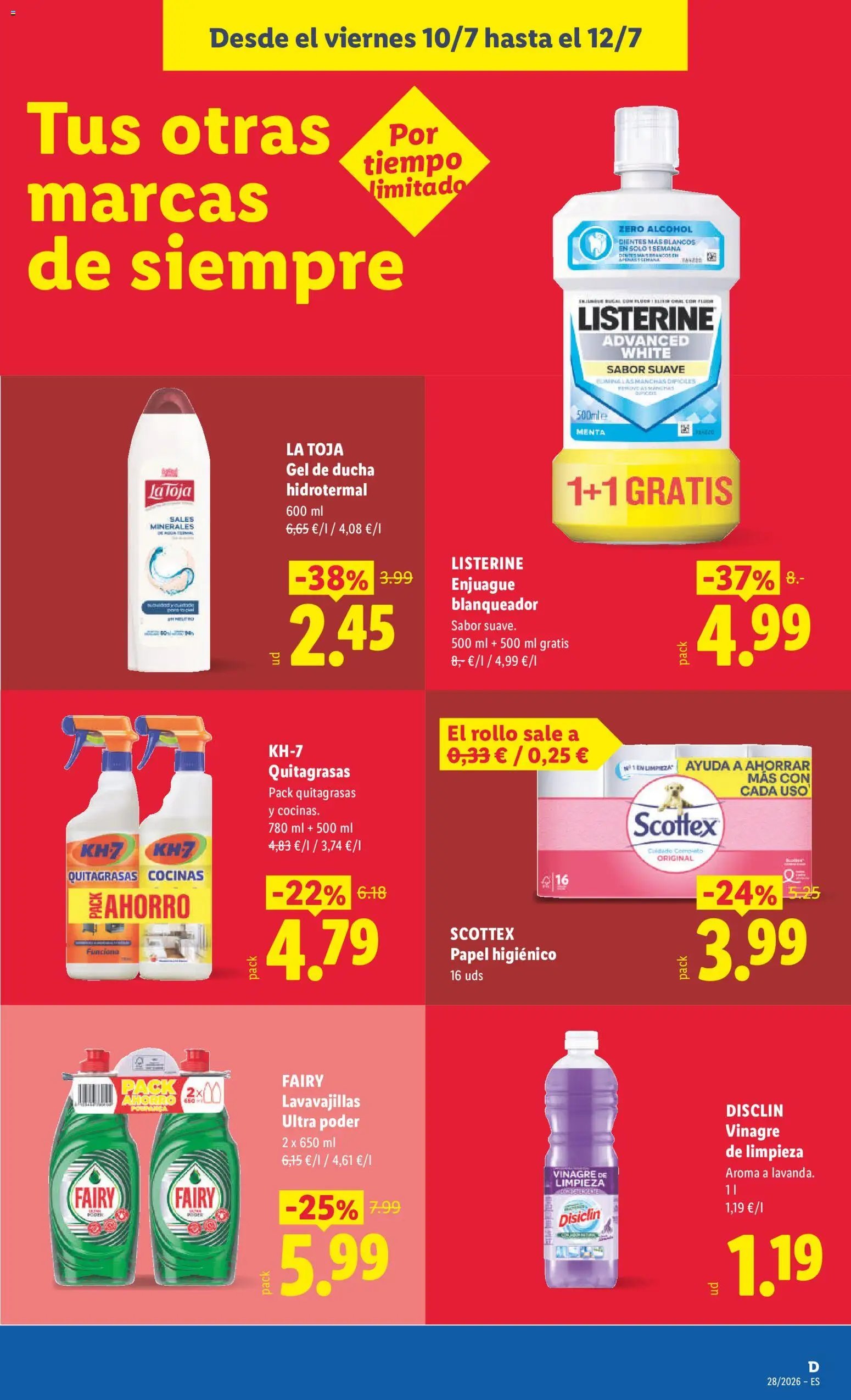 Lidl folleto