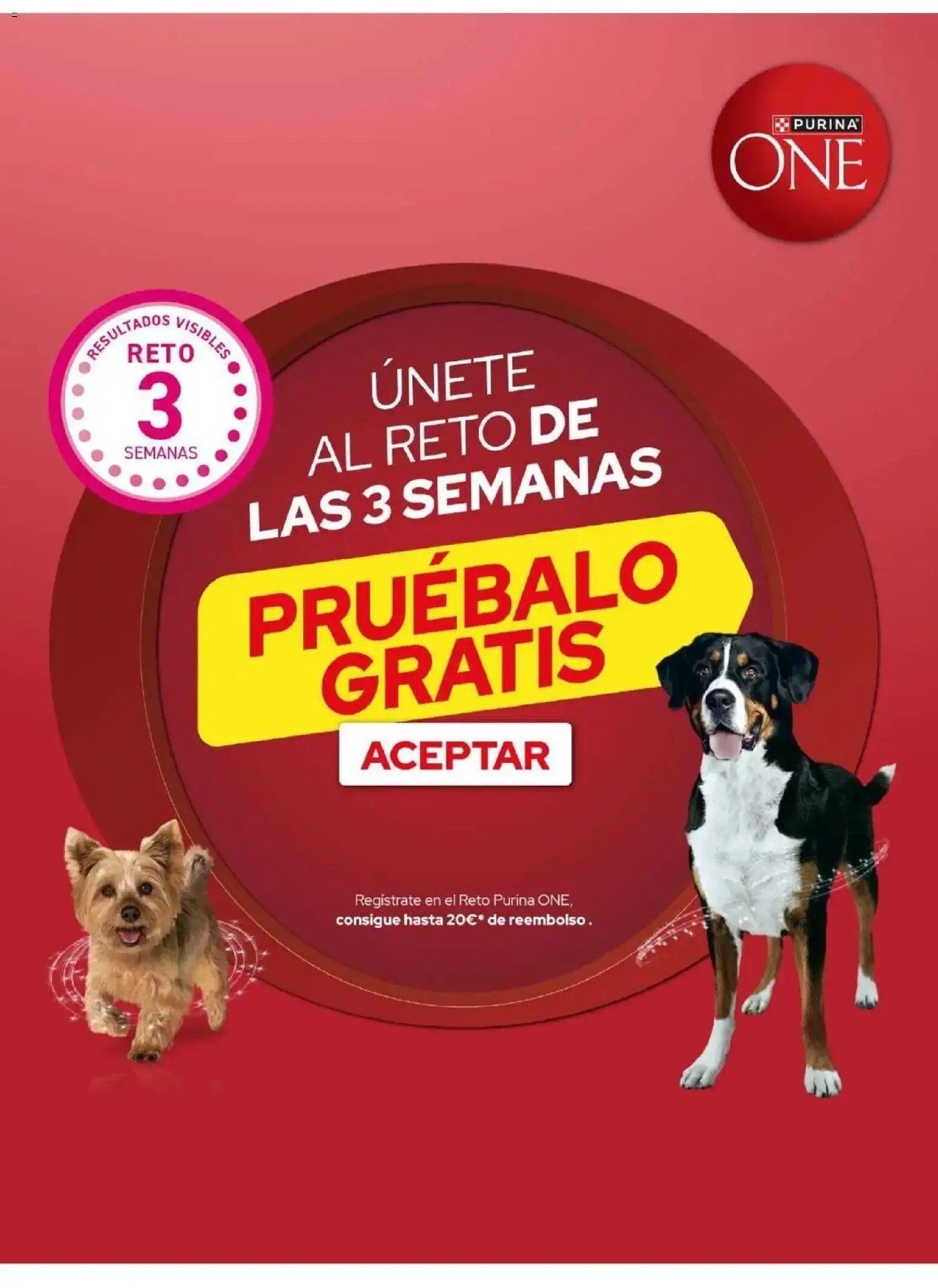 AhorraMas - Únete al Reto de las 3 semanas de Purina ONE