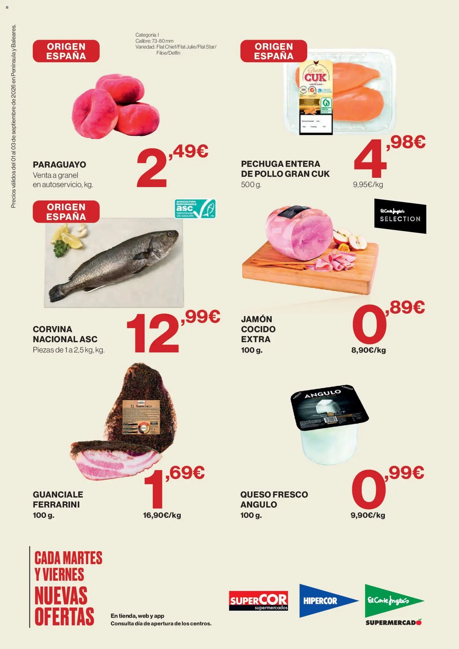 El Corte Inglés Solo 3 dias