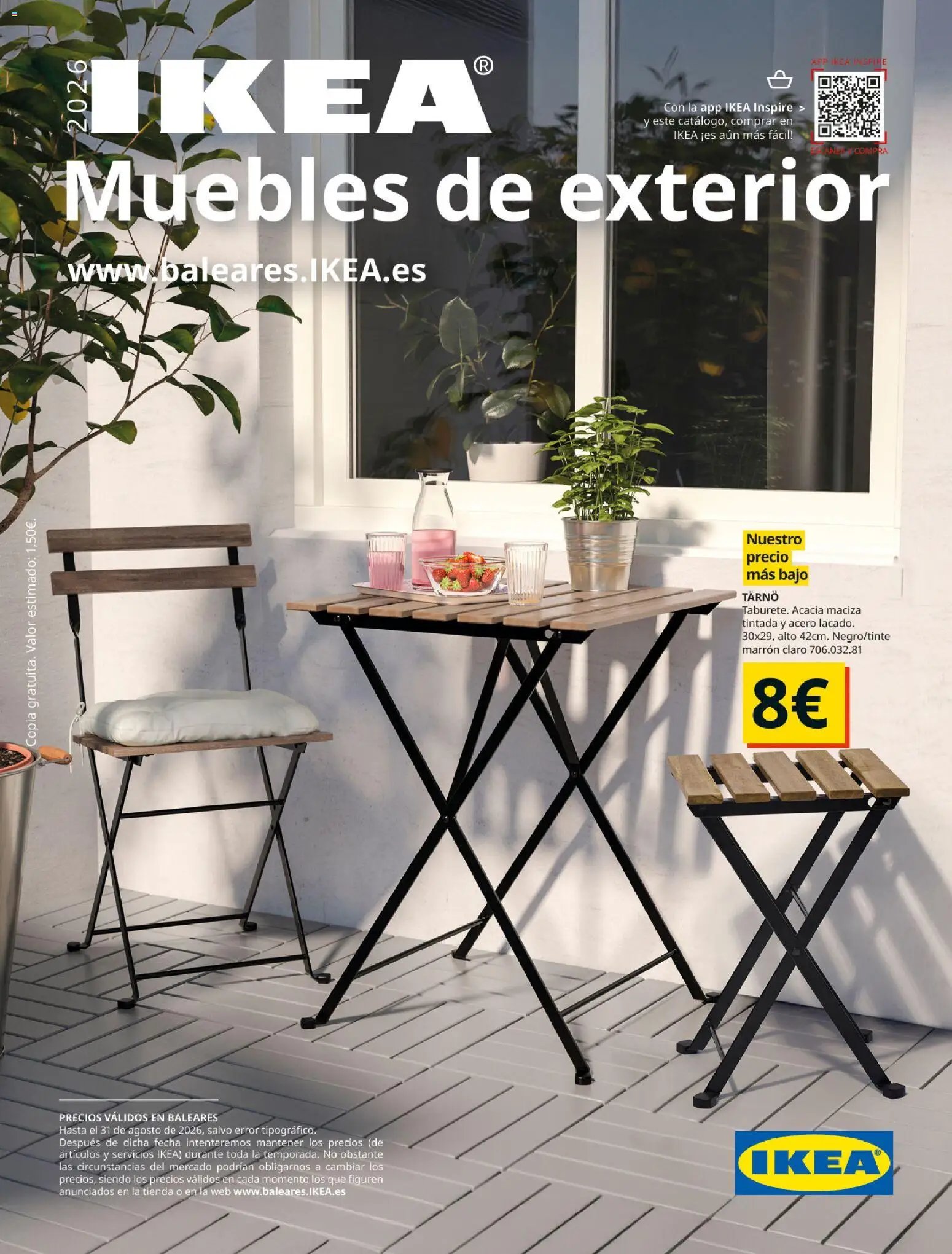 Catálogo IKEA Muebles de exterior
