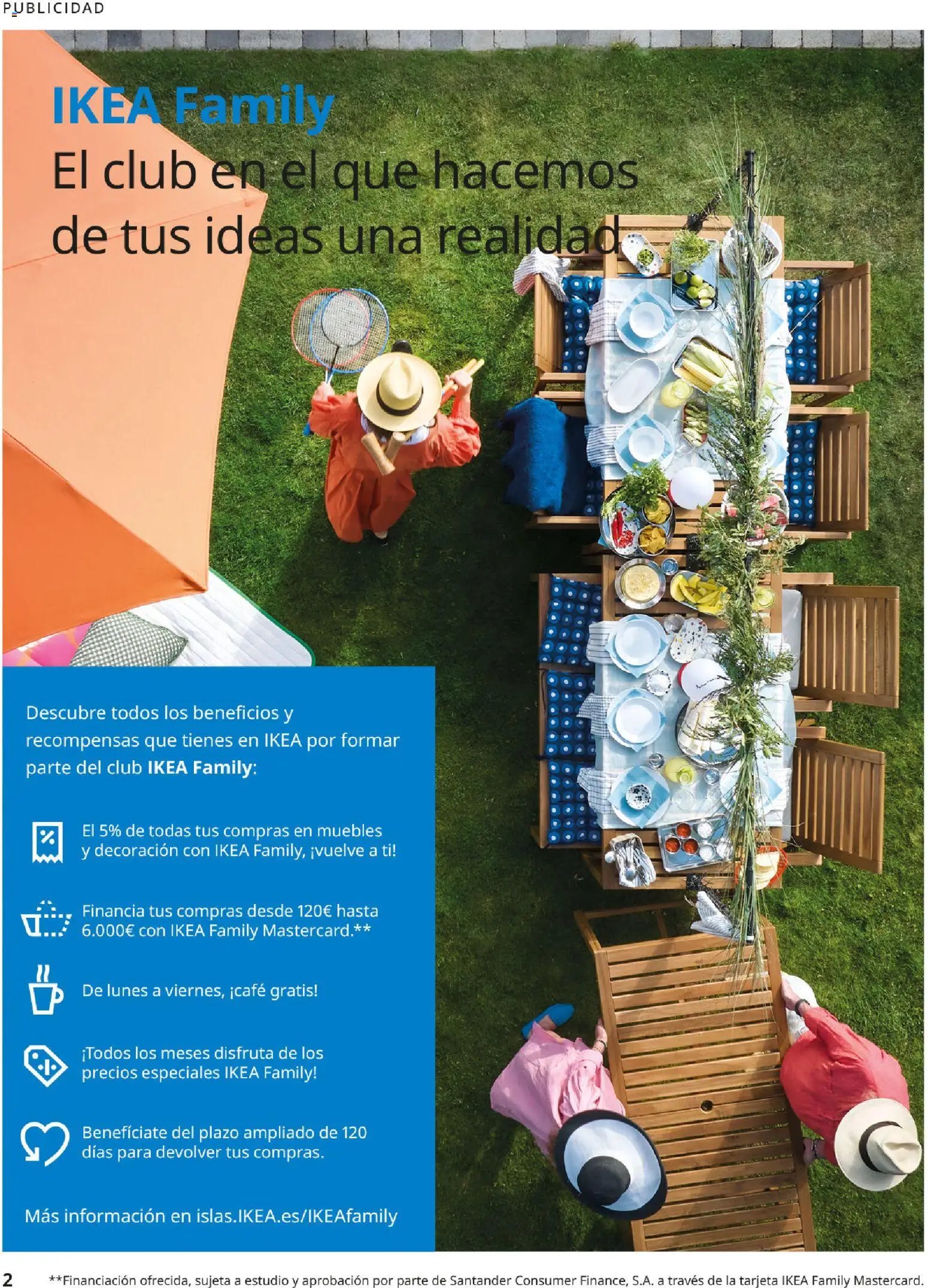 Catálogo IKEA Muebles de exterior