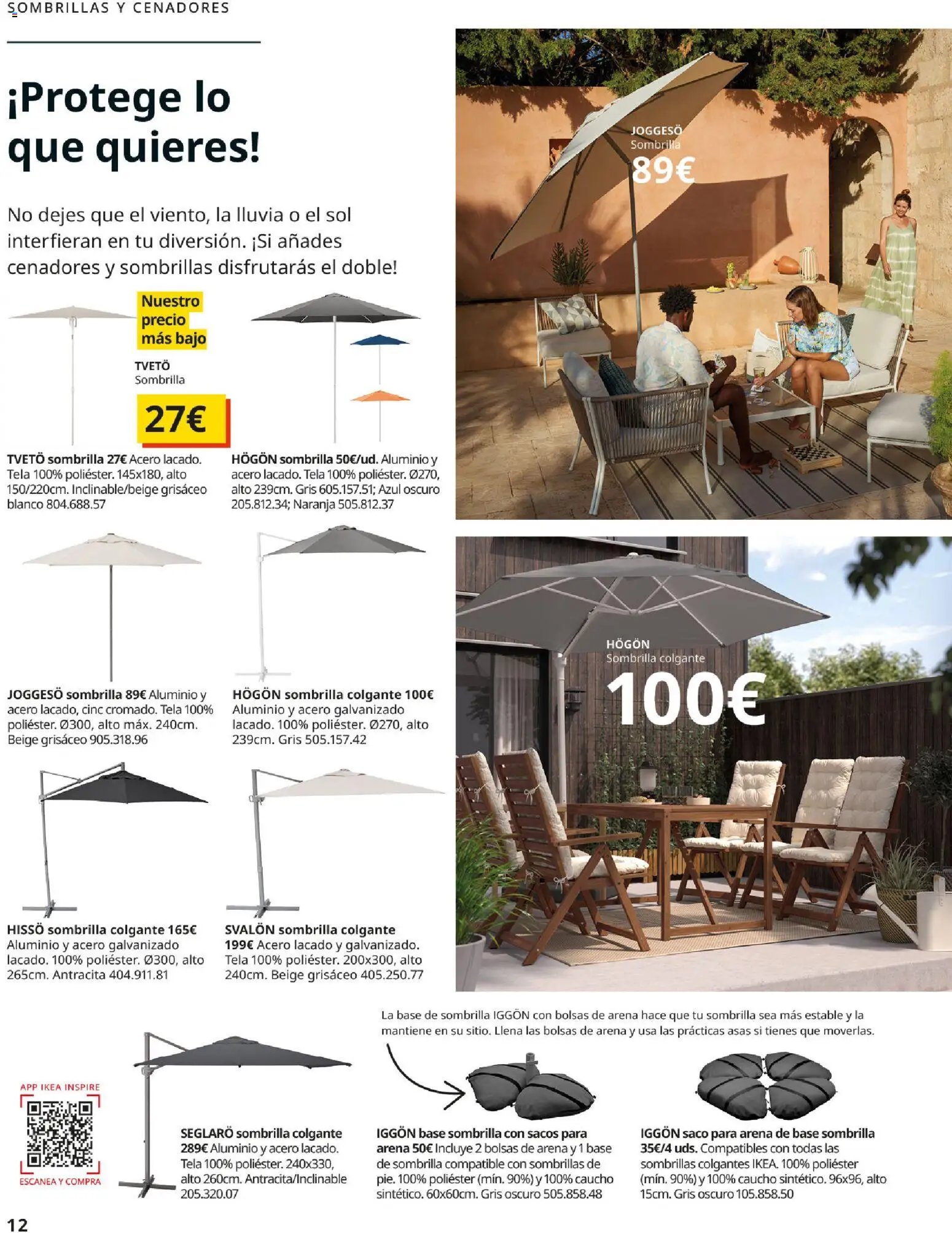 Catálogo IKEA Muebles de exterior