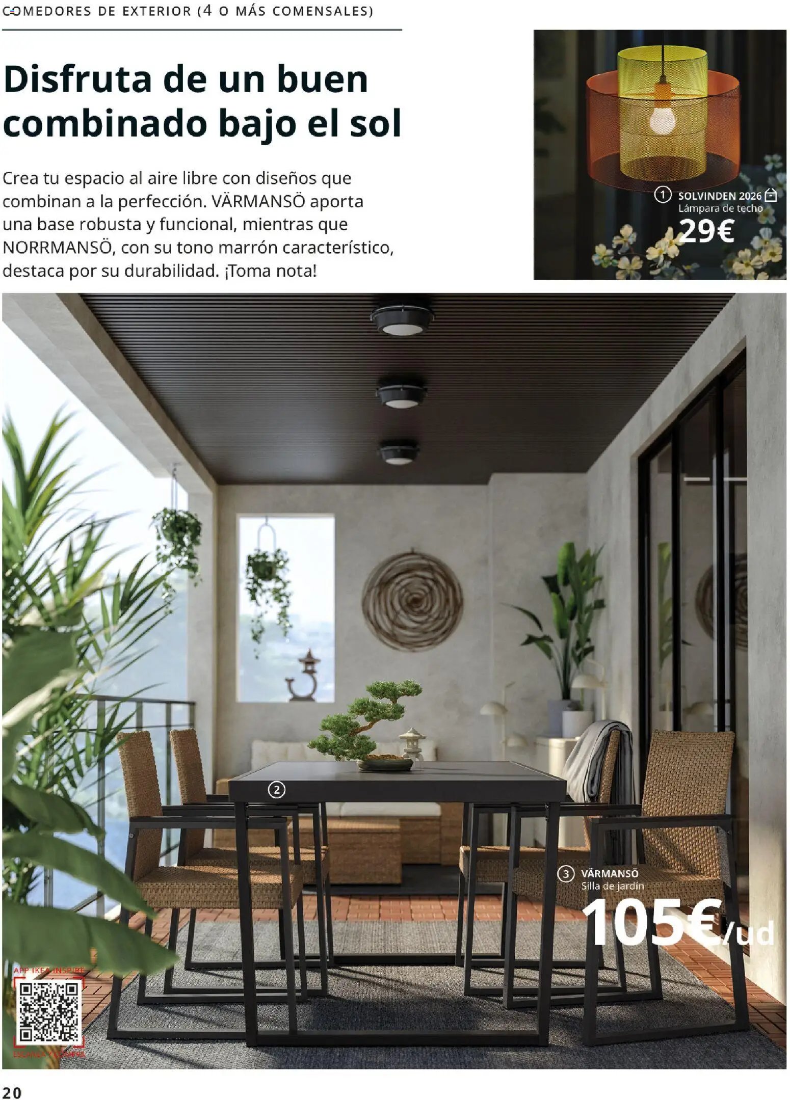 Catálogo IKEA Muebles de exterior