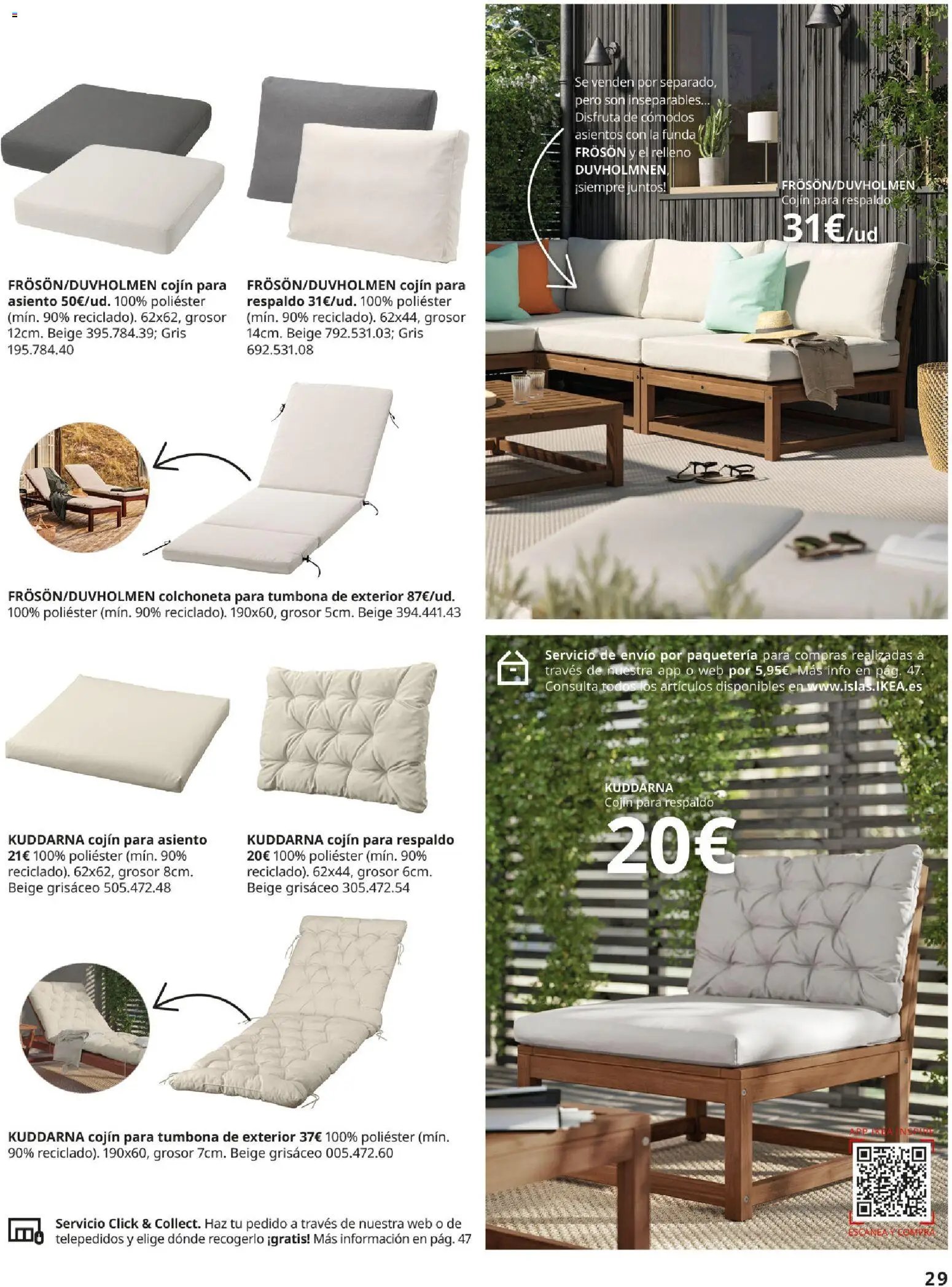 Catálogo IKEA Muebles de exterior